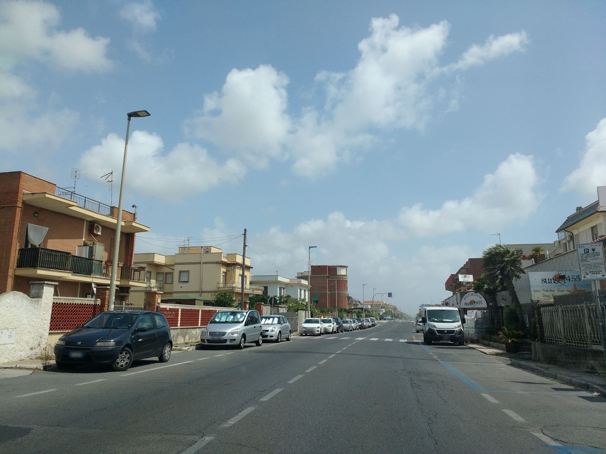 Street view near Hotel Ristorante Albatros Rome, Torvaianica — © thetornado76 (CC BY-SA · Mapillary)