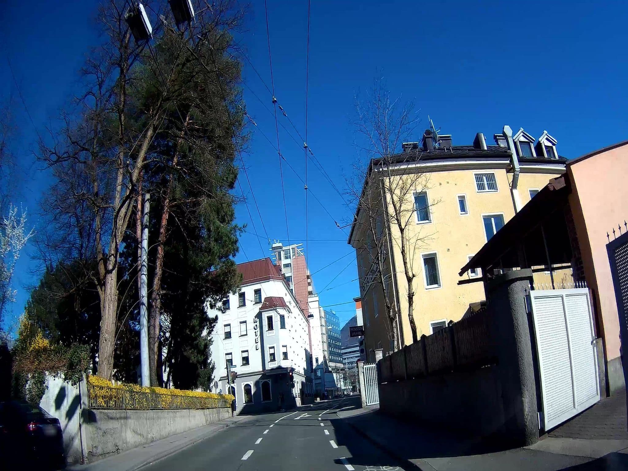 Street view near 18th Pension Jahn - Salzburg, Salzburg — © fuchserl (CC BY-SA · Mapillary)