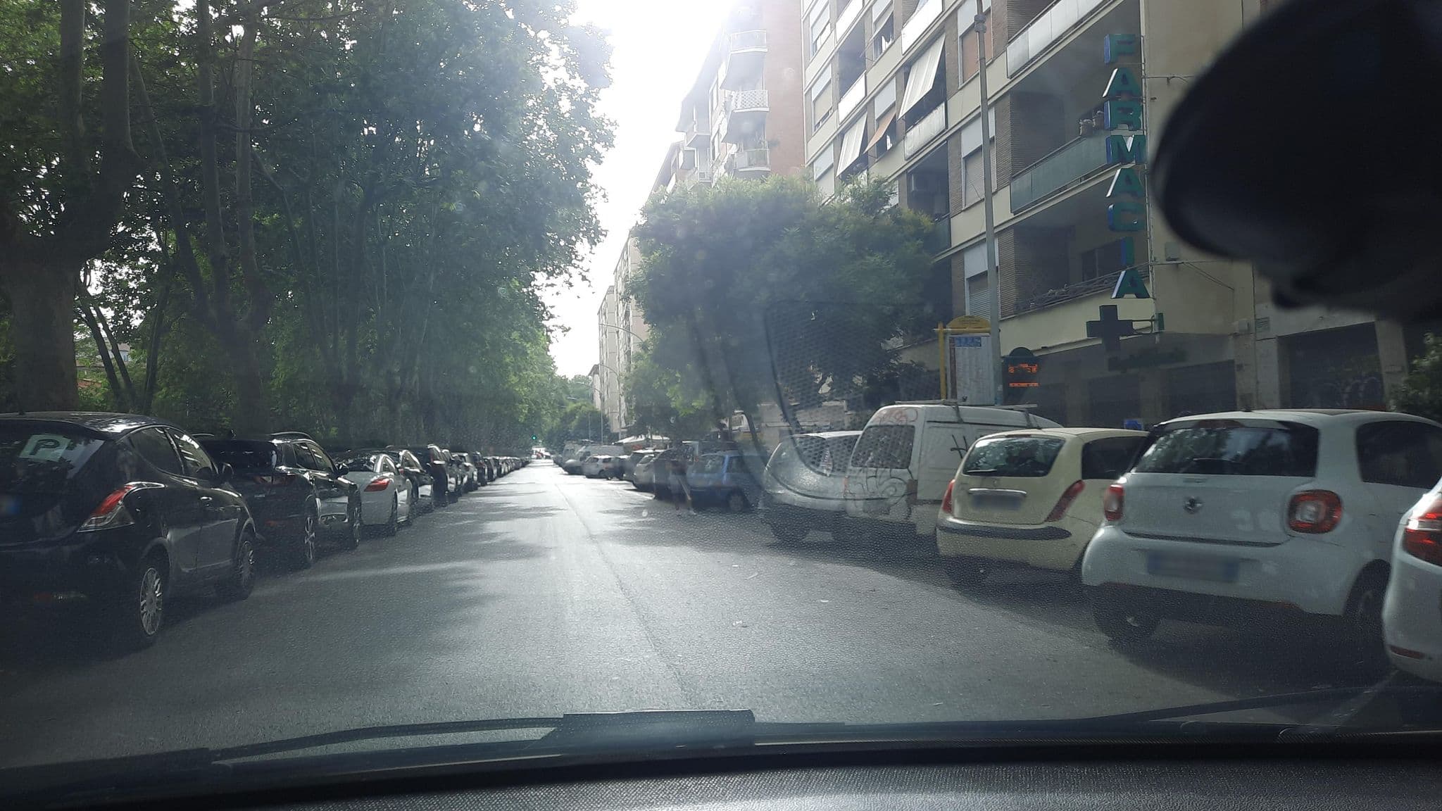 Street view near Casette Romane Daje, Testaccio — © annaquatrano (CC BY-SA · Mapillary)