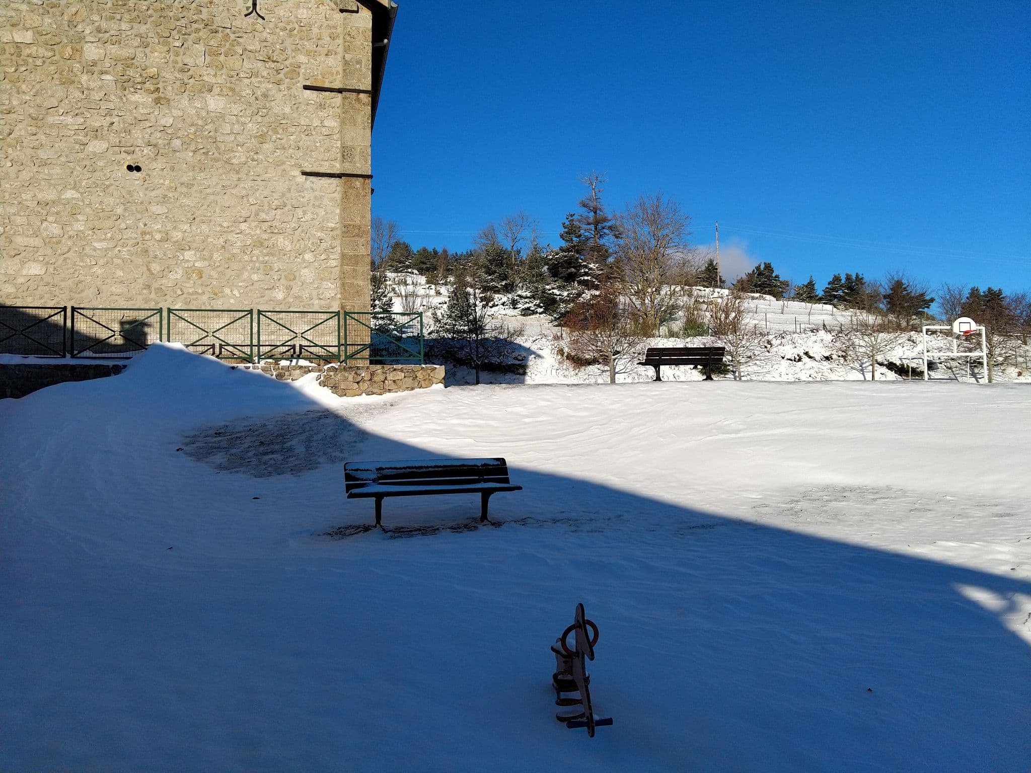 Street view near Gîte Mairie de Saint-Jeure d'Andaure, Saint-Agrève — © lankalex (CC BY-SA · Mapillary)