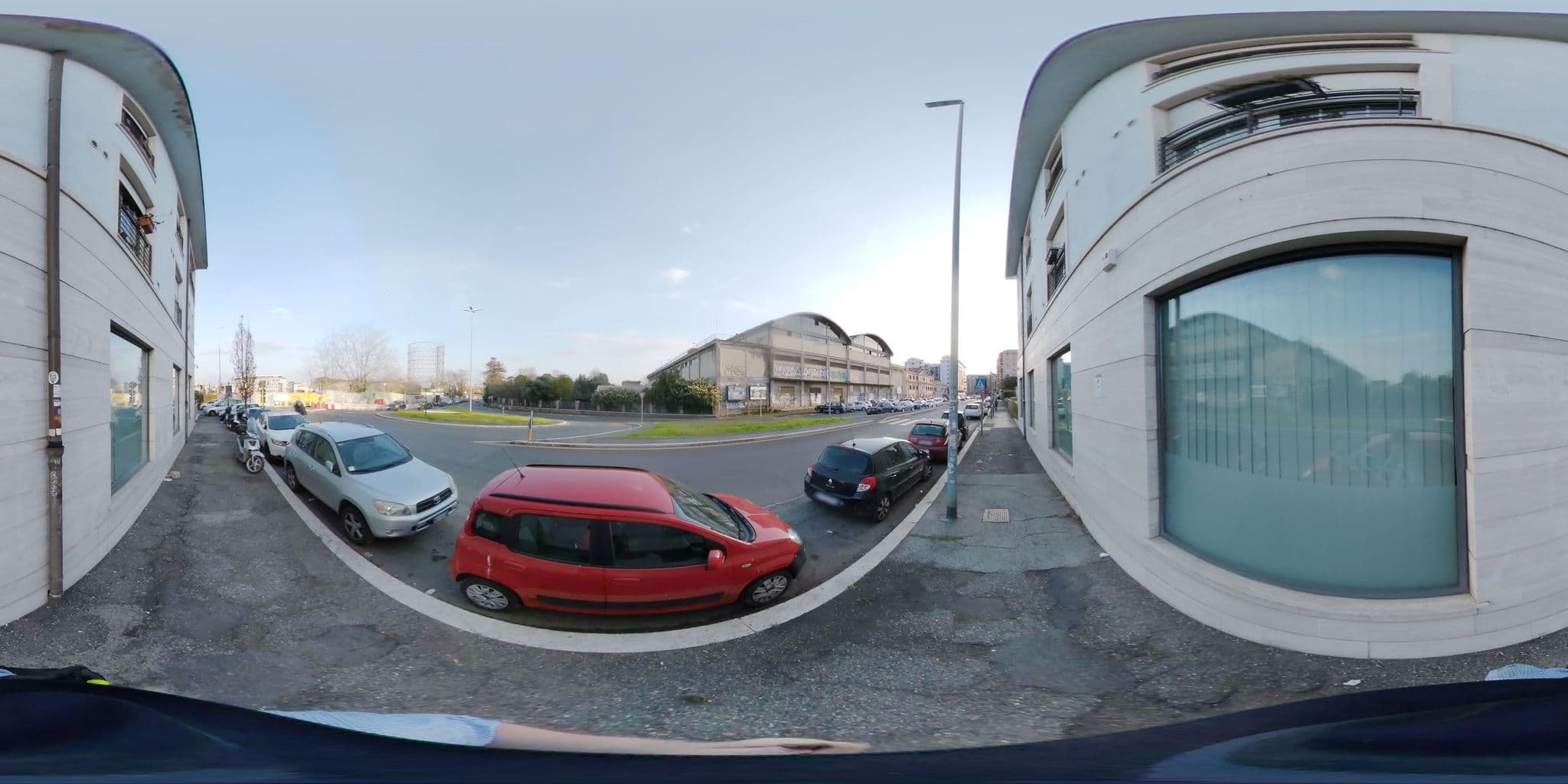 Street view near Guest House I Mulini, Testaccio — © stefan-RolfsRom (CC BY-SA · Mapillary)