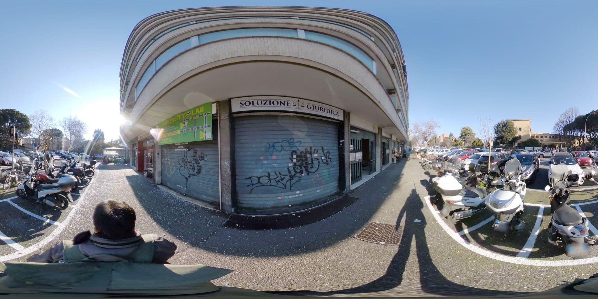 Street view near B&B Mr. Brown, Testaccio — © mapconcierge (CC BY-SA · Mapillary)