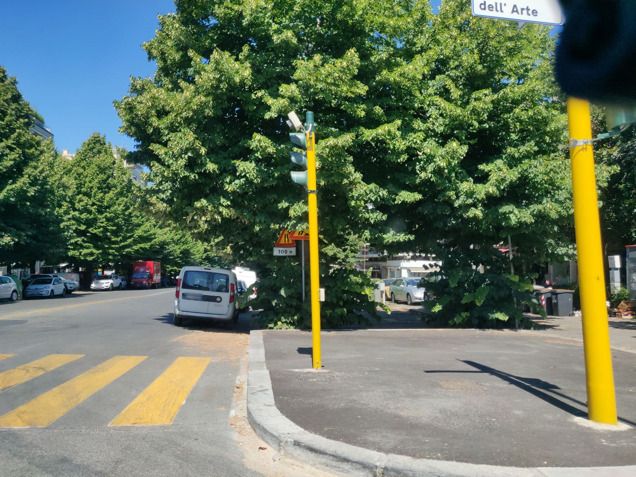 Street view near Relais Mediterraneum Hotel, Testaccio — © panbauletto (CC BY-SA · Mapillary)