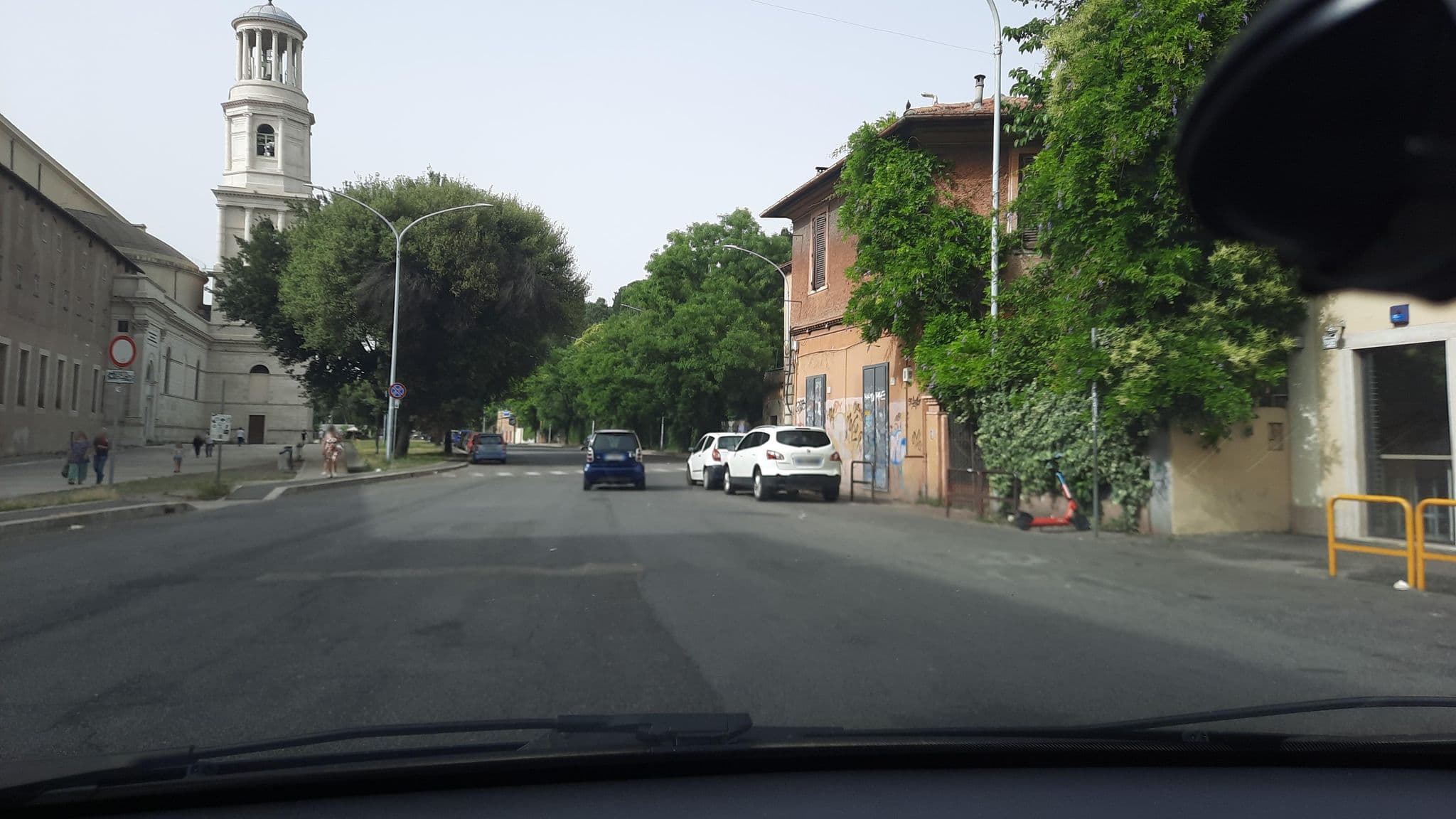 Street view near Campanile Suites, Testaccio — © annaquatrano (CC BY-SA · Mapillary)
