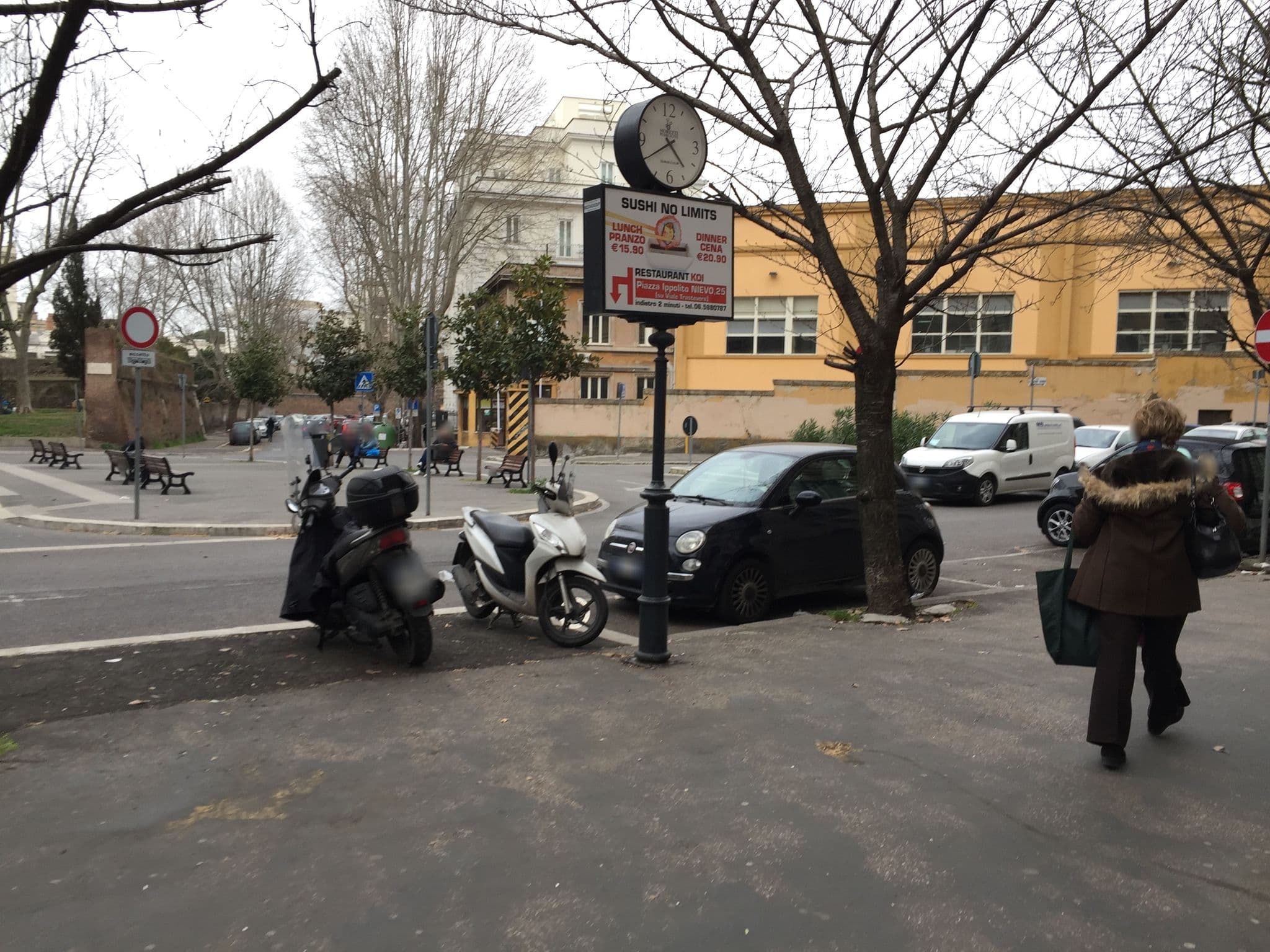 Street view near B&B Trastevere Feltre, Trastevere — © richlv (CC BY-SA · Mapillary)