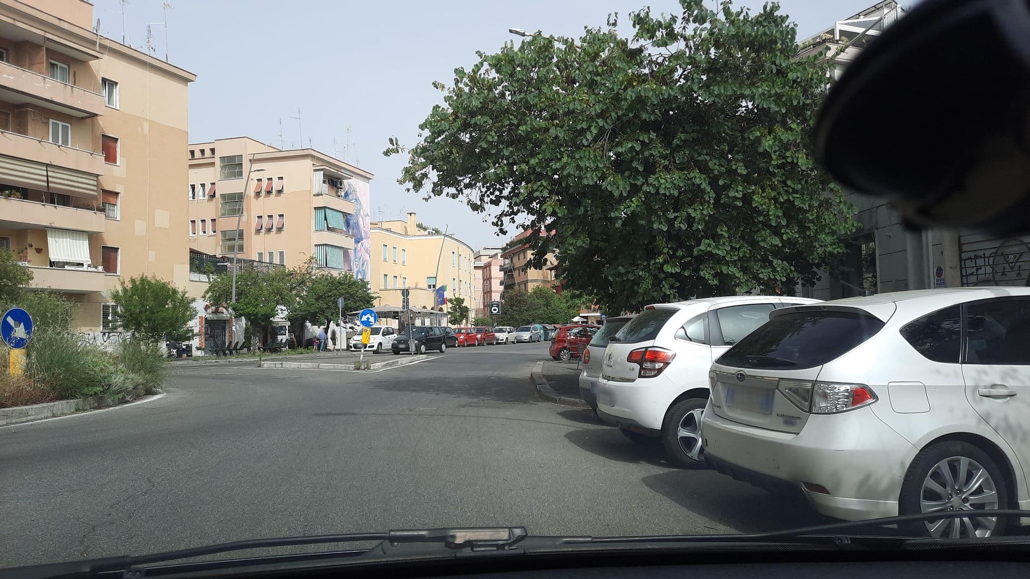 Street view near Hotel Derby Rome, Testaccio — © annaquatrano (CC BY-SA · Mapillary)