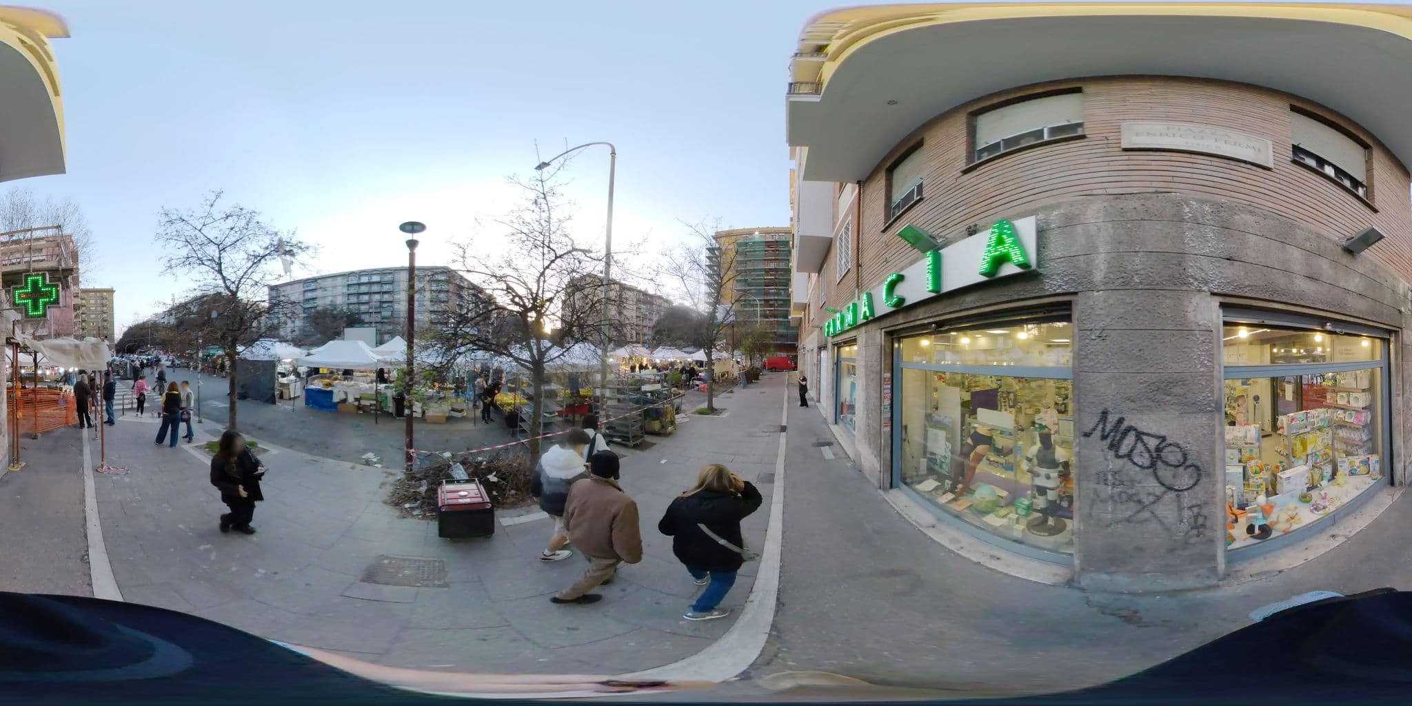 Street view near Interno 9, Testaccio — © stefan-RolfsRom (CC BY-SA · Mapillary)