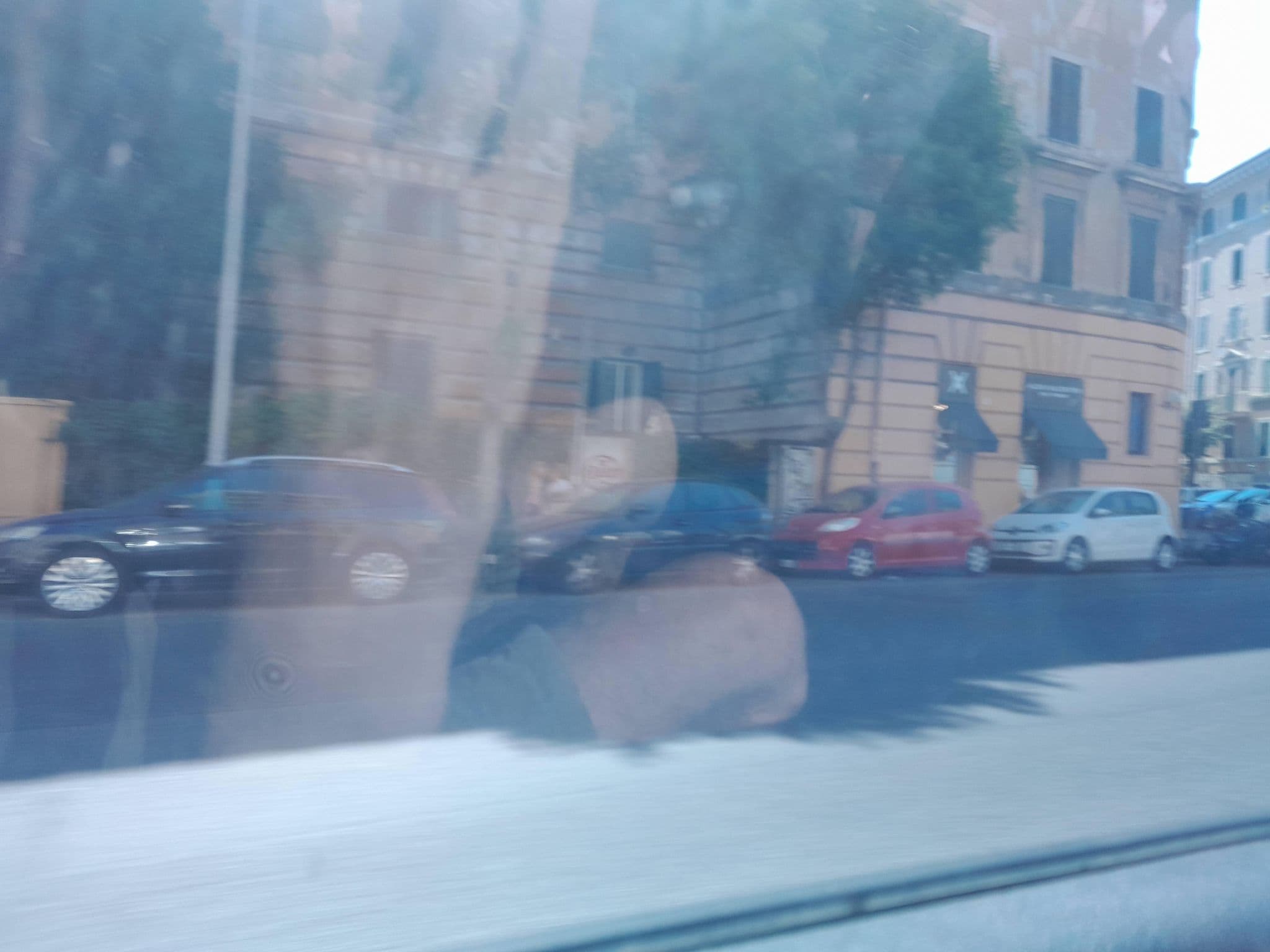 Street view near Domus Carmanello, Celio — © omfg_notpr (CC BY-SA · Mapillary)