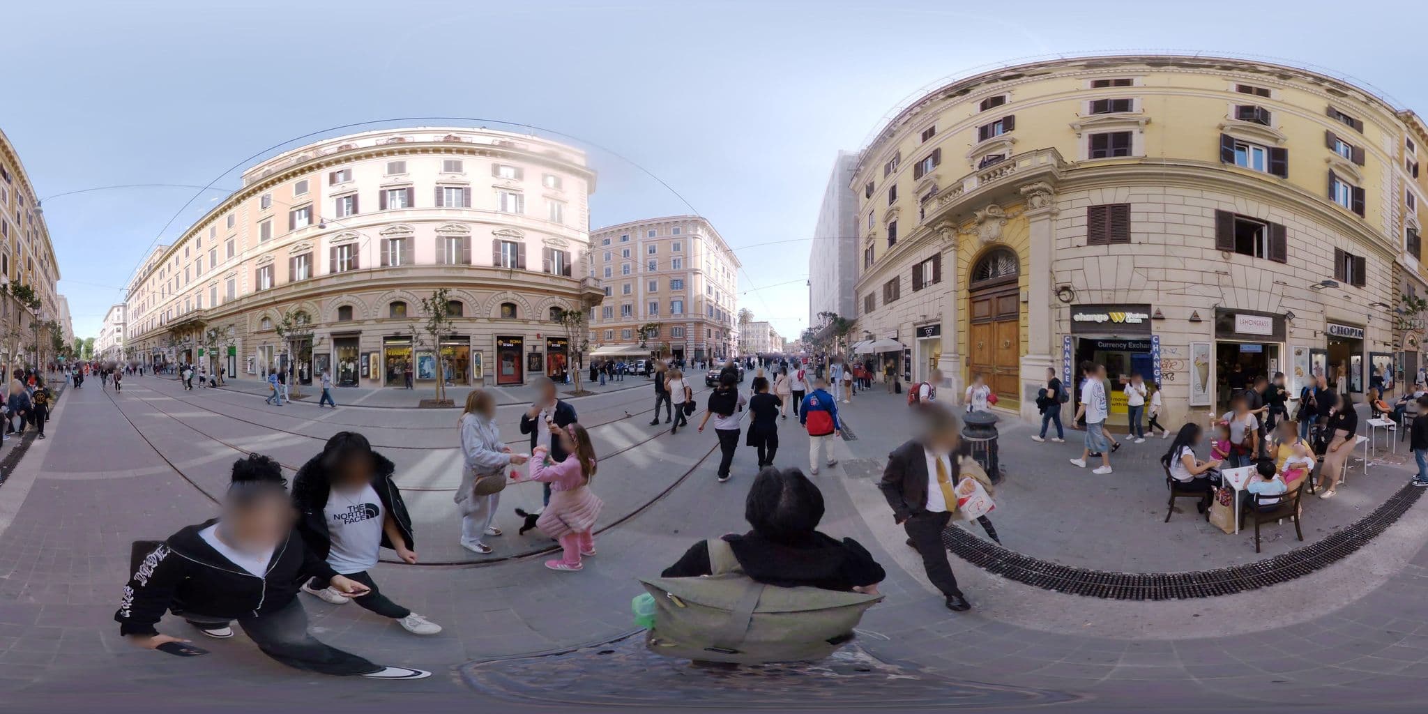 Street view near Domus Ottavia, Borgo — © mapconcierge (CC BY-SA · Mapillary)