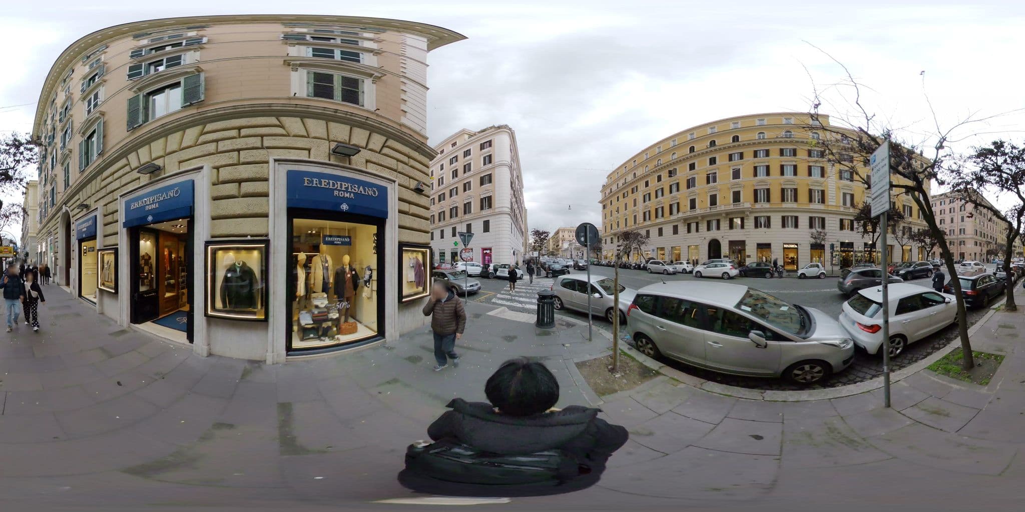 Street view near The Center of Rome Bed & Breakfast, Prati — © akiyoshiii213 (CC BY-SA · Mapillary)