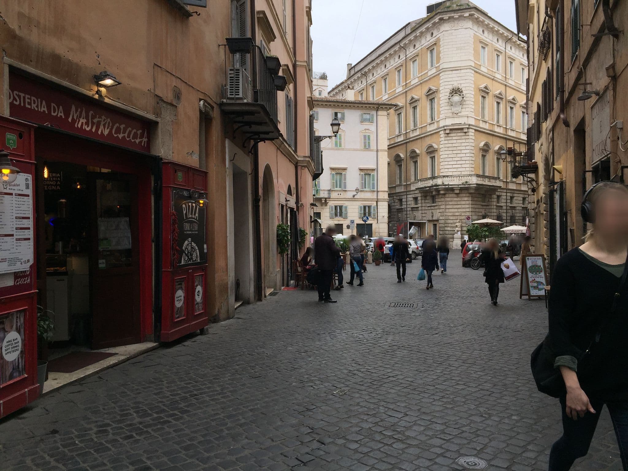 Street view near Il Glicine Navona Apartment Rome, Parione — © richlv (CC BY-SA · Mapillary)