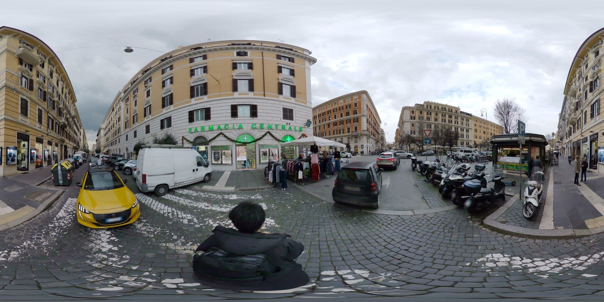 Street view near Hotel Giuistiniano, Prati — © akiyoshiii213 (CC BY-SA · Mapillary)