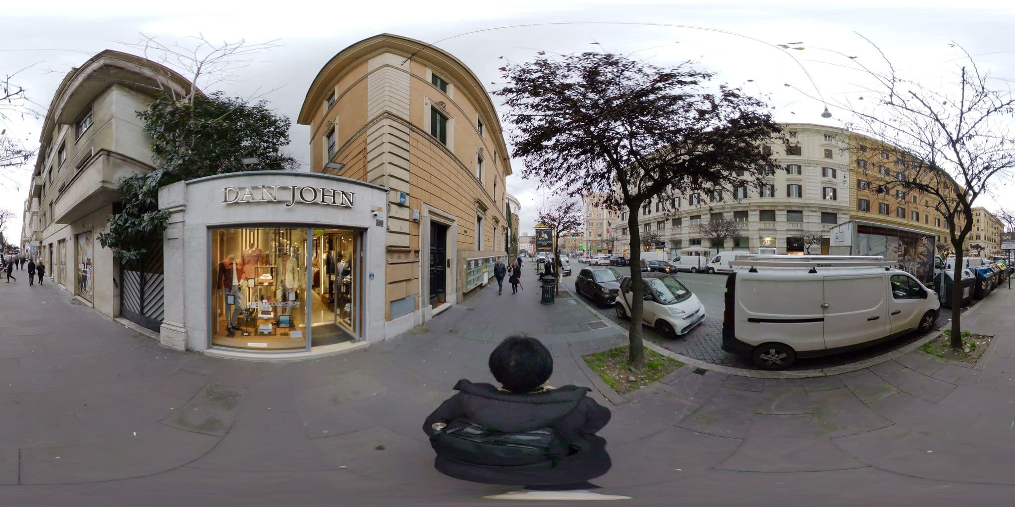 Street view near Porta Maggiore Hotel Rome, Borgo — © akiyoshiii213 (CC BY-SA · Mapillary)