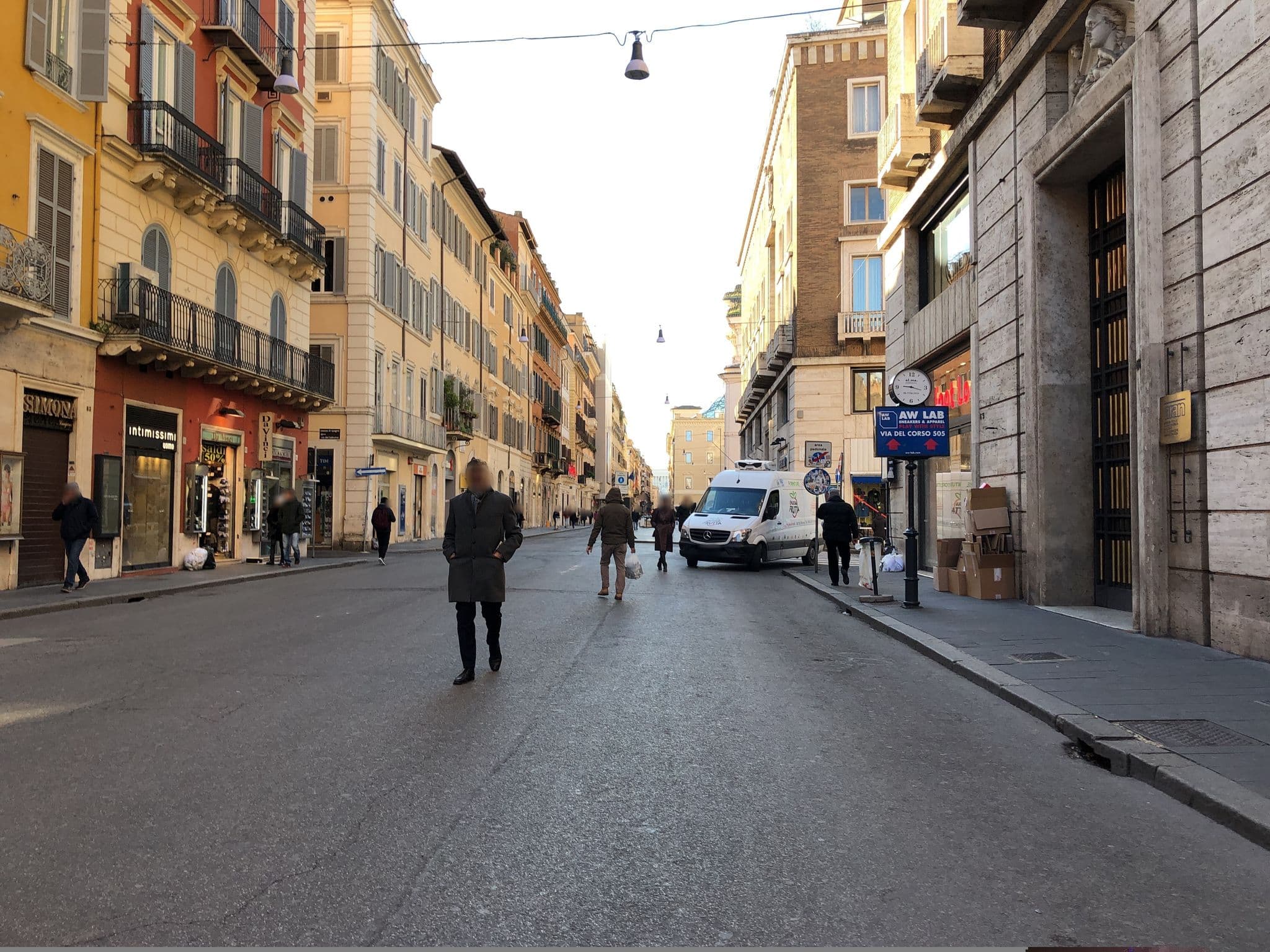 Street view near Stay Inn Hotel, Campo Marzio — © peterleth (CC BY-SA · Mapillary)