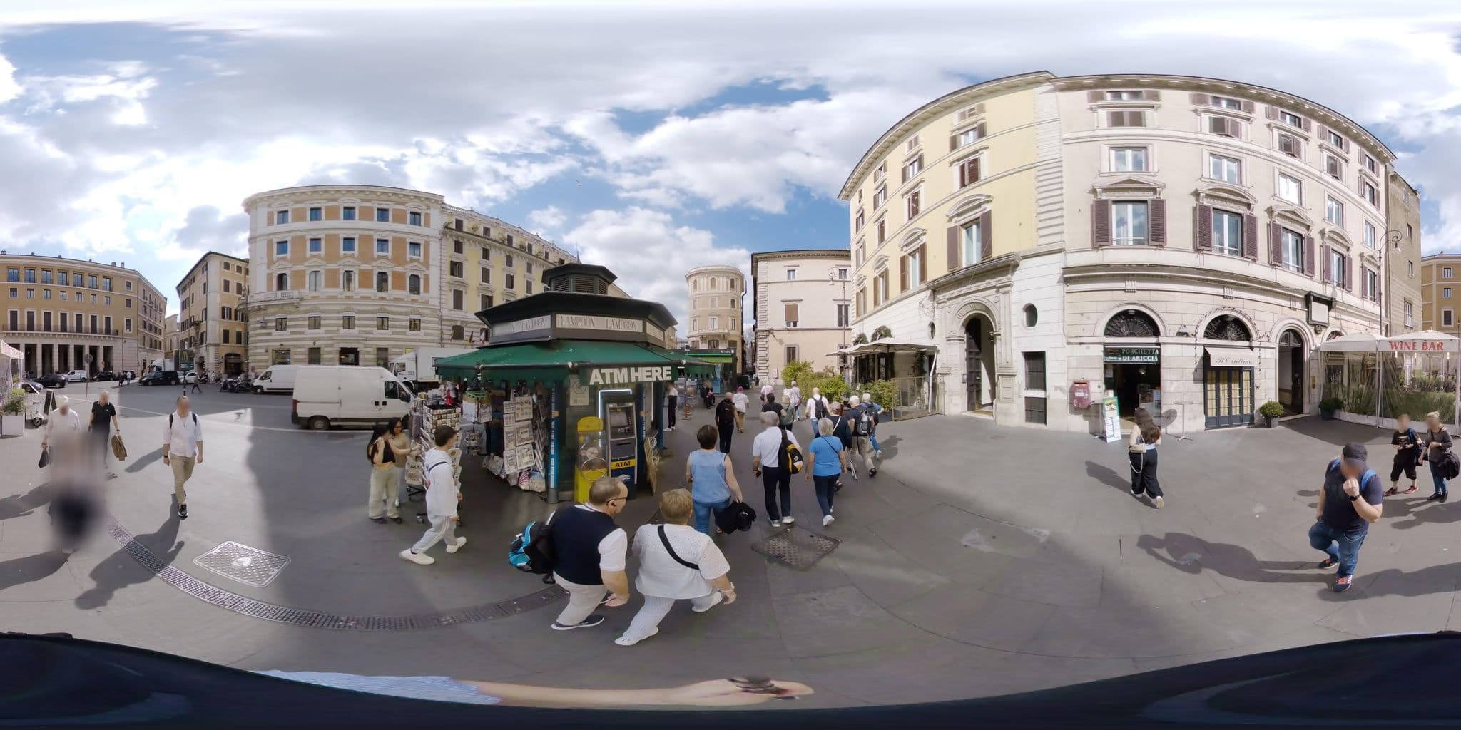 Street view near Suite Art Navona Hotel, Parione — © stefan-RolfsRom (CC BY-SA · Mapillary)