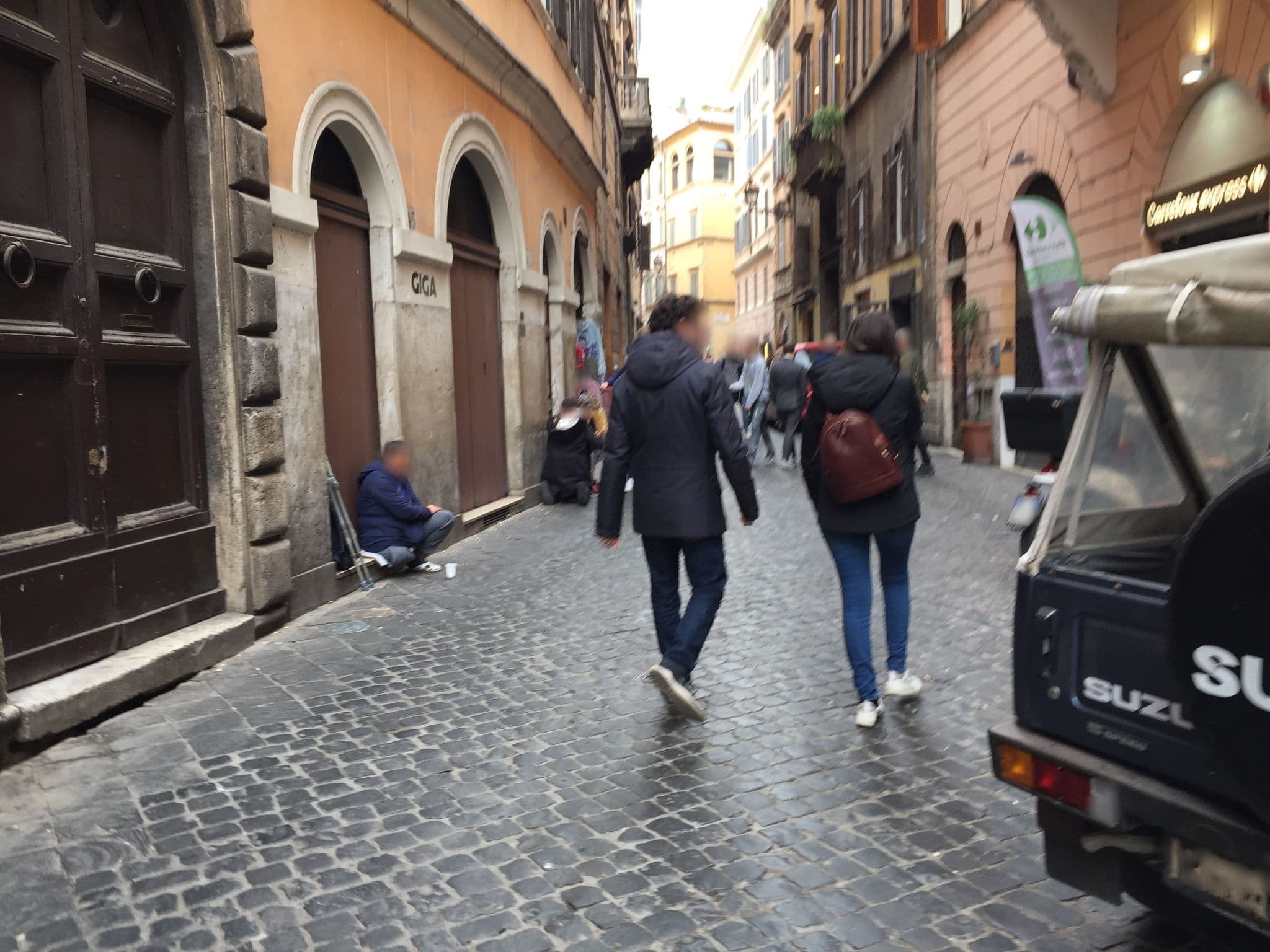 Street view near Navona Governo Vecchio, Regola — © richlv (CC BY-SA · Mapillary)