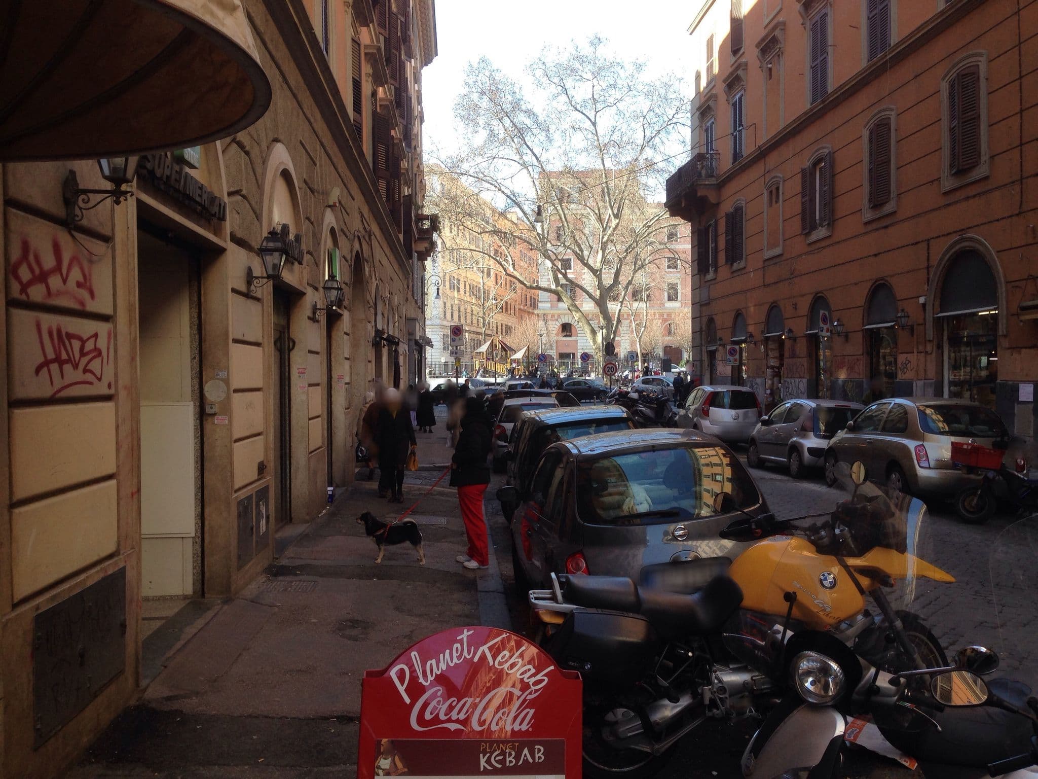 Street view near Locanda di San Cosimato, Trastevere — © mike (CC BY-SA · Mapillary)