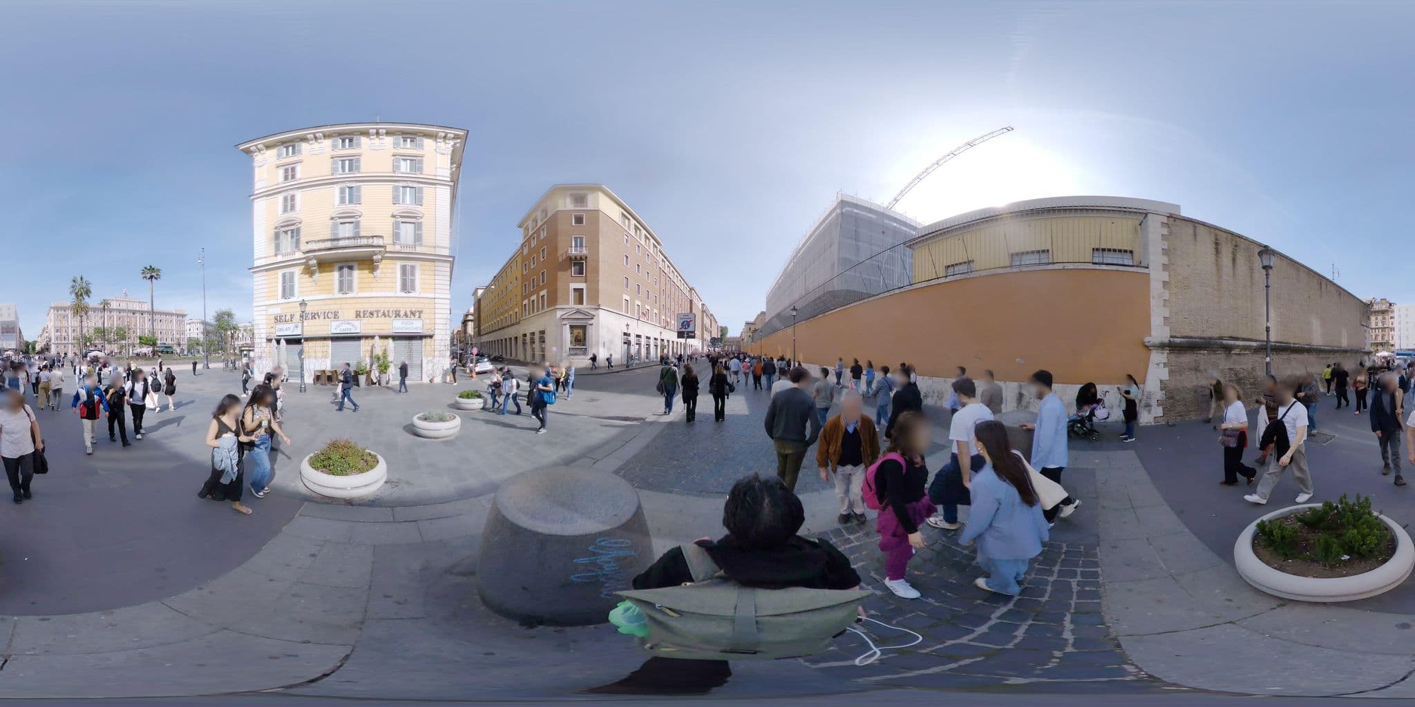 Street view near CAMEO BB ROME, Borgo — © mapconcierge (CC BY-SA · Mapillary)