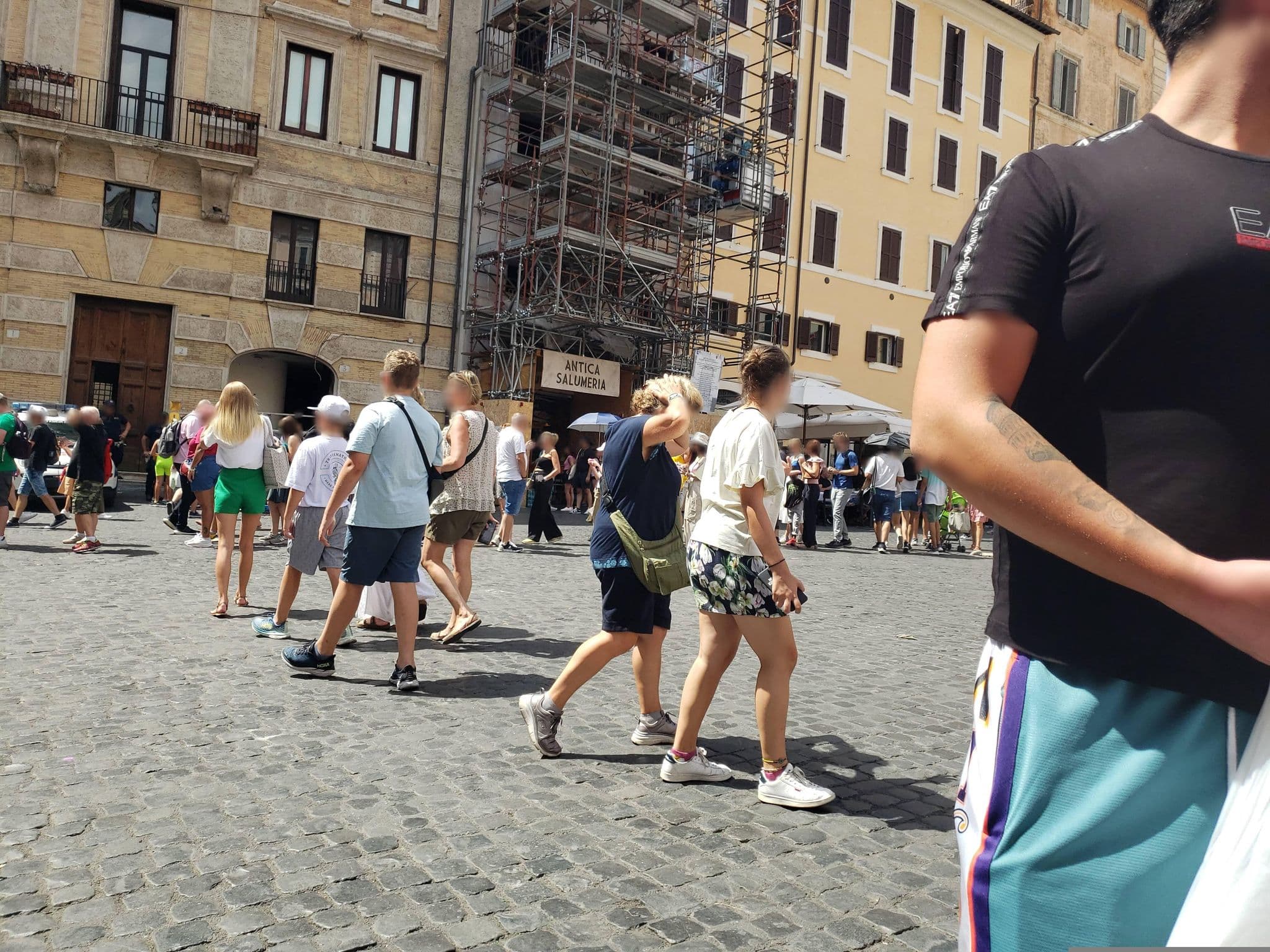 Street view near Pantheon Royal Suite, Sant'Eustachio — © mapfool (CC BY-SA · Mapillary)