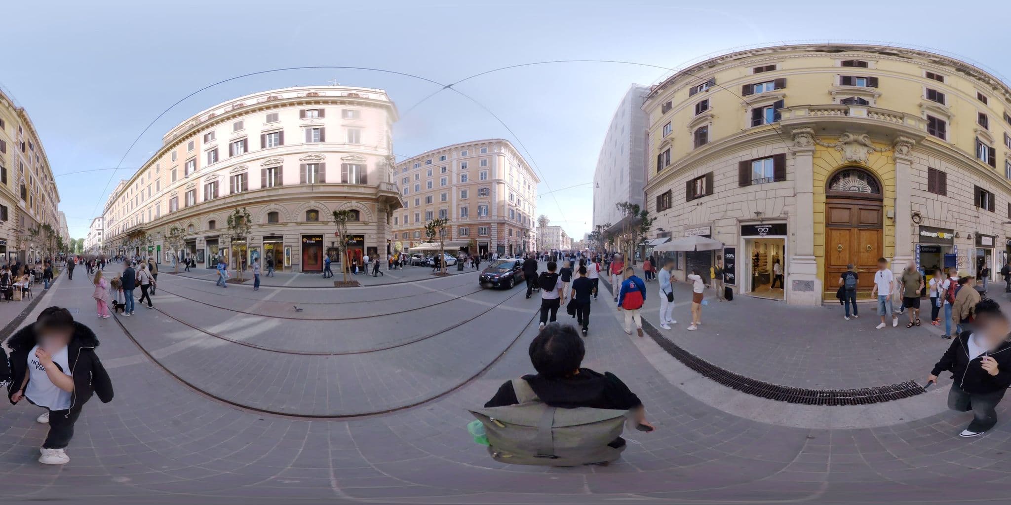 Street view near I Prati di Roma Suites, Borgo — © mapconcierge (CC BY-SA · Mapillary)