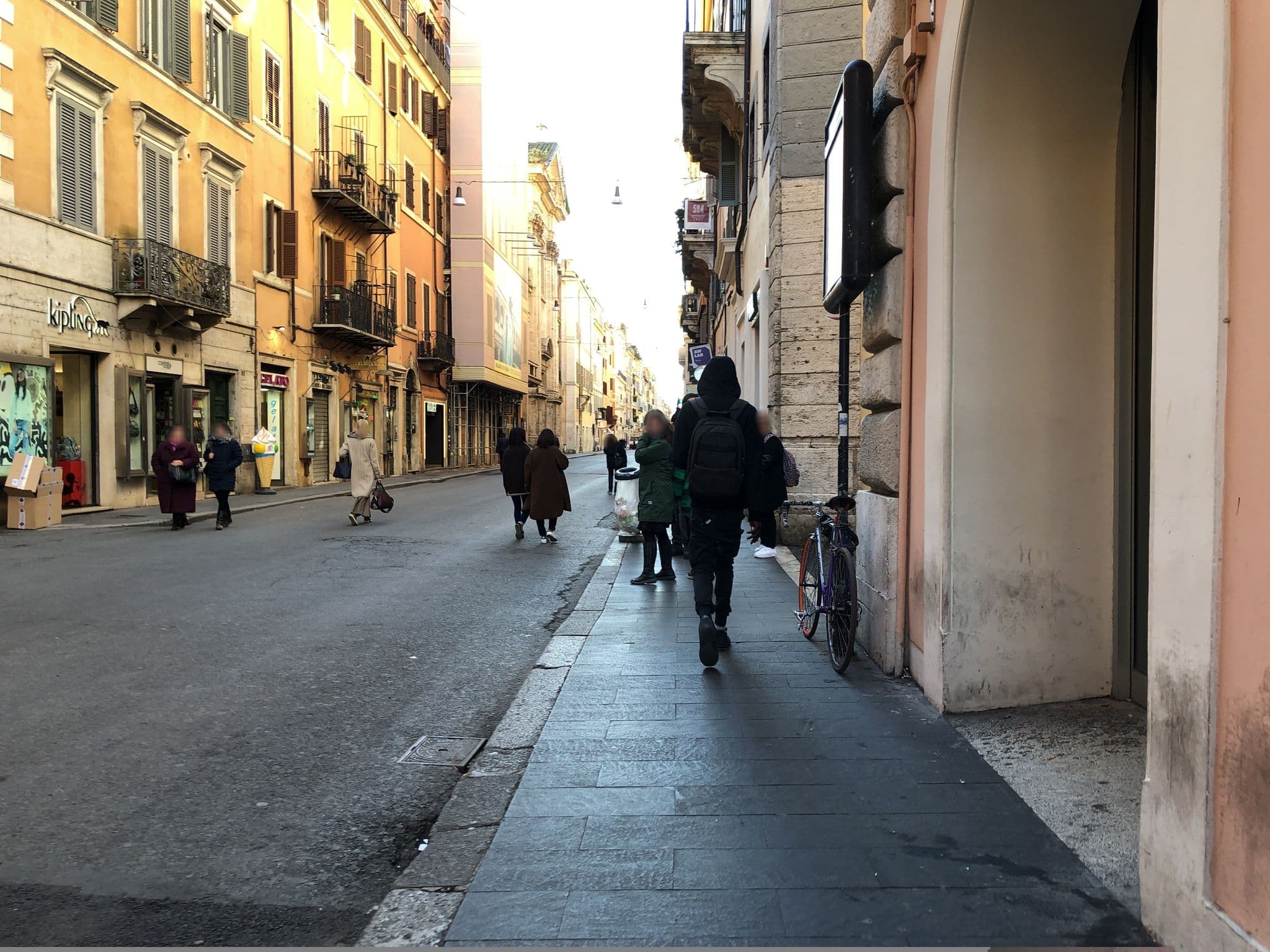 Street view near Spagna Boutique, Campo Marzio — © peterleth (CC BY-SA · Mapillary)