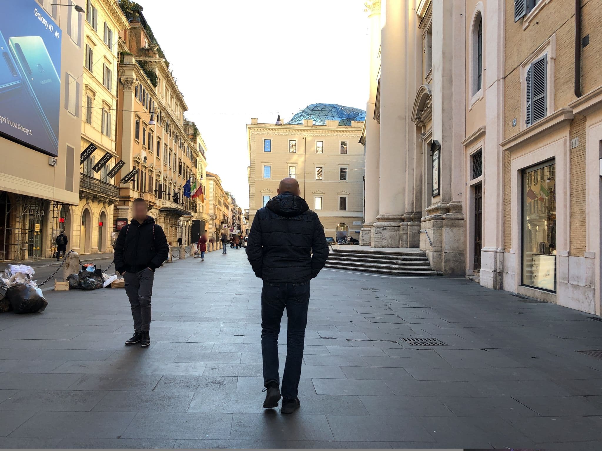 Street view near San Carlo Suite, Campo Marzio — © peterleth (CC BY-SA · Mapillary)