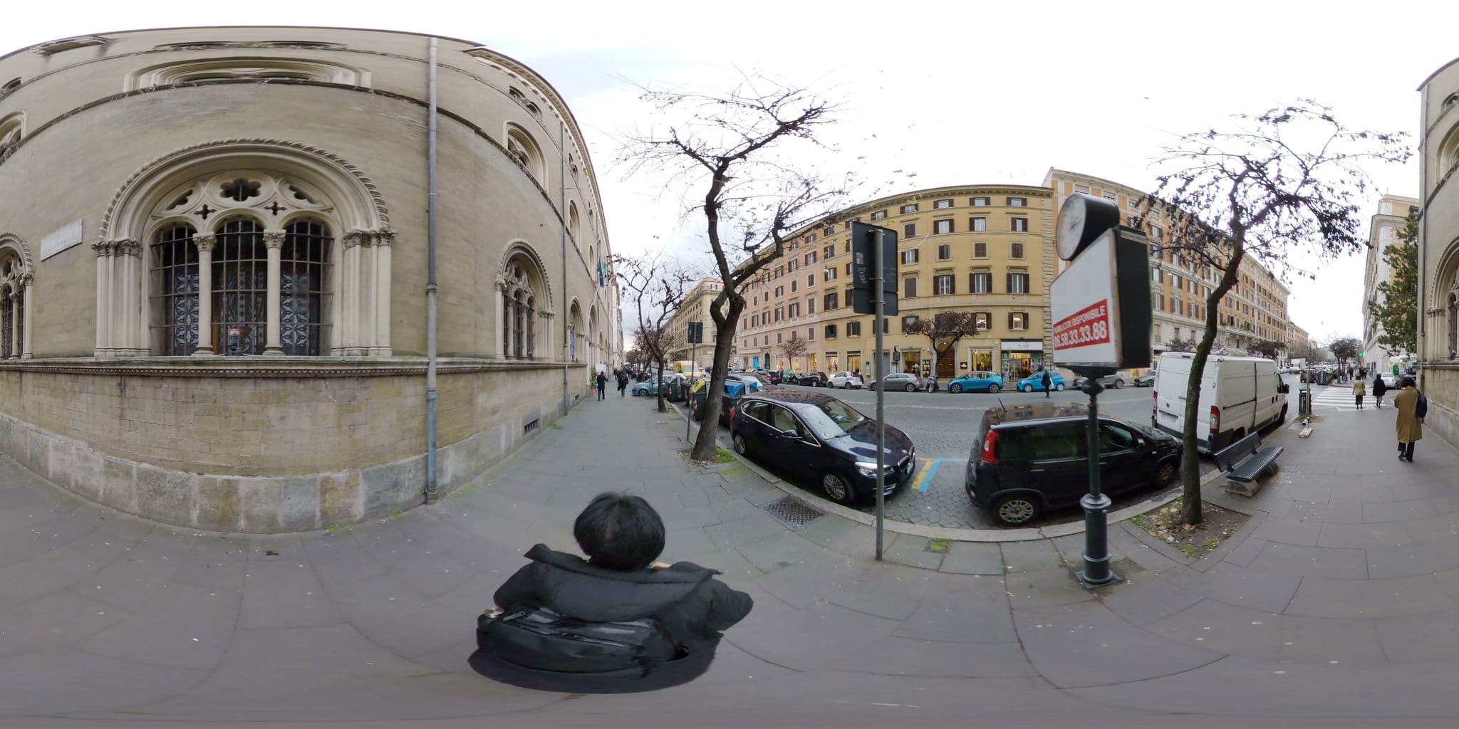 Street view near Domus Horatio, Prati — © akiyoshiii213 (CC BY-SA · Mapillary)