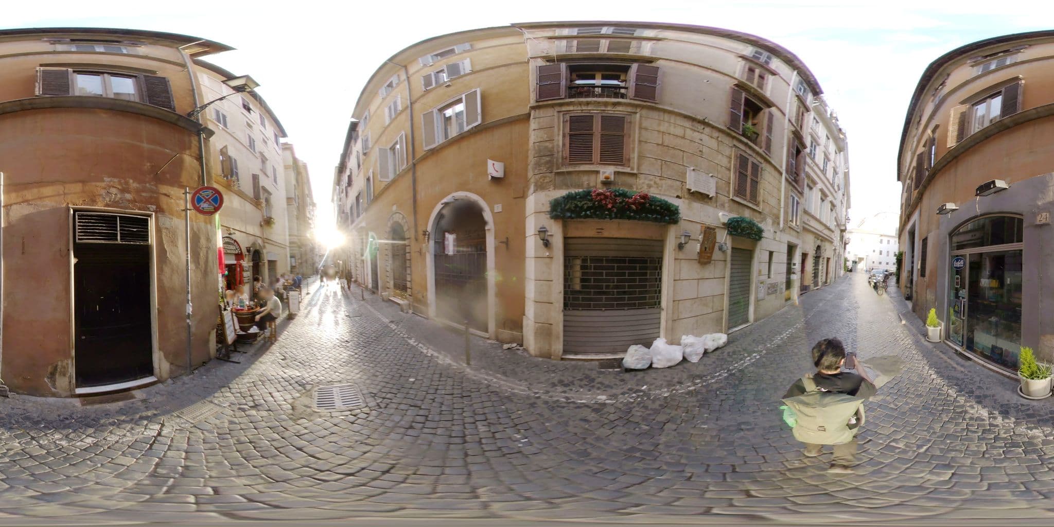 Street view near starhome pantheon, Sant'Eustachio — © mapconcierge (CC BY-SA · Mapillary)