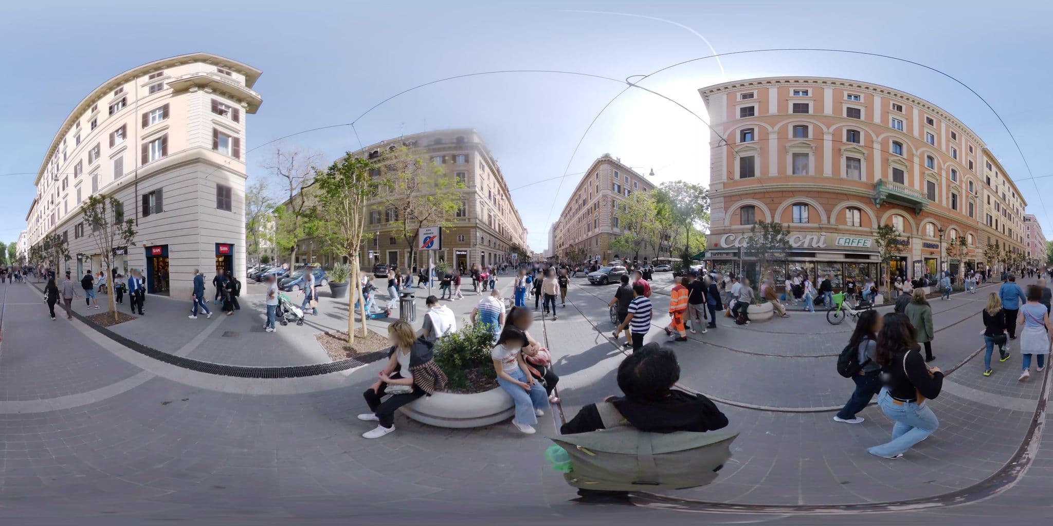 Street view near Bed and Breakfast Il Leoncino, Borgo — © mapconcierge (CC BY-SA · Mapillary)