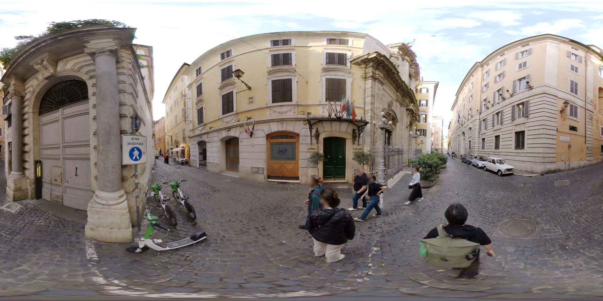 Street view near Aubergo Portughesi, Parione — © mapconcierge (CC BY-SA · Mapillary)