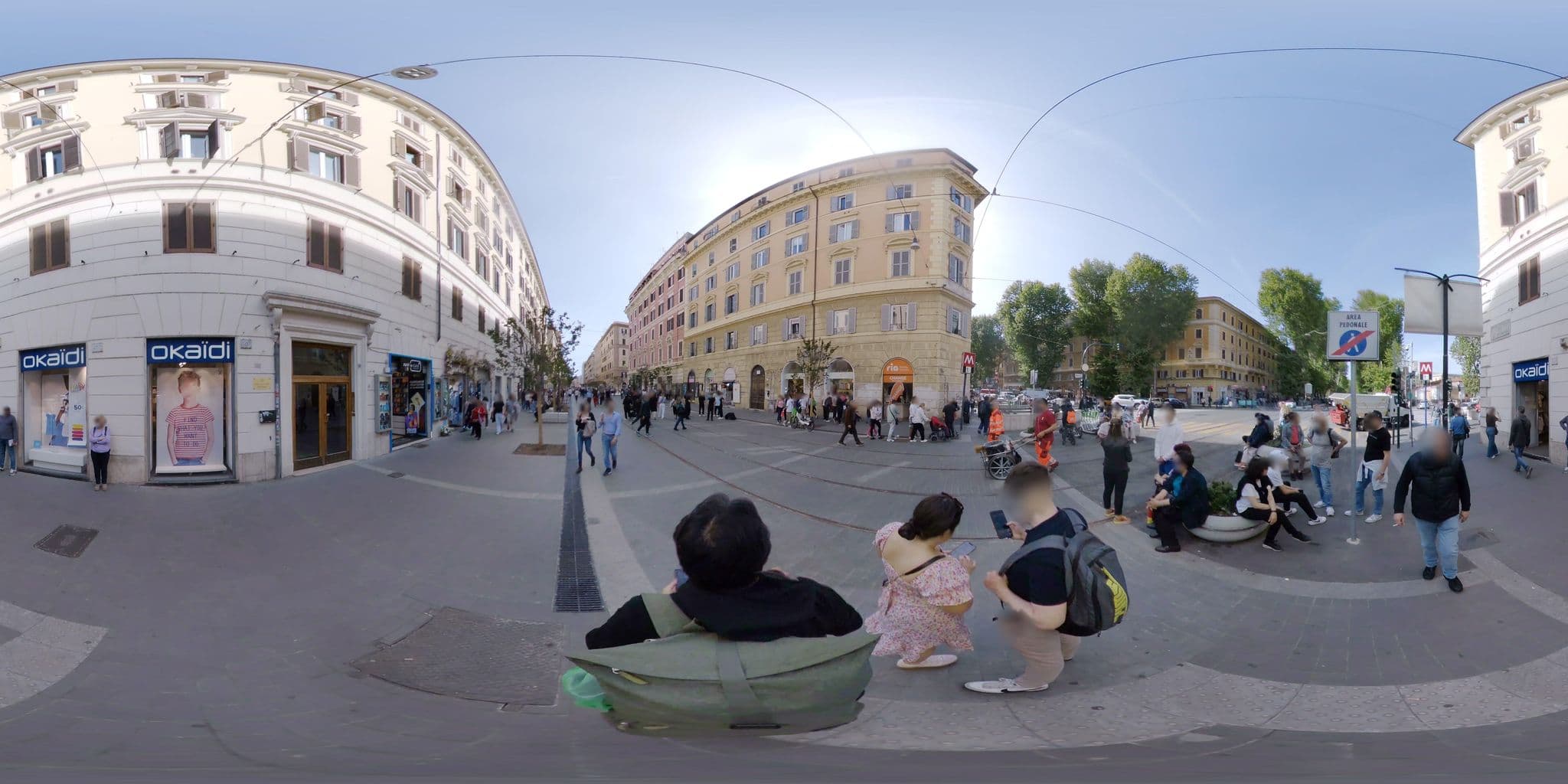Street view near Via Degli Scipioni 103, Prati — © mapconcierge (CC BY-SA · Mapillary)