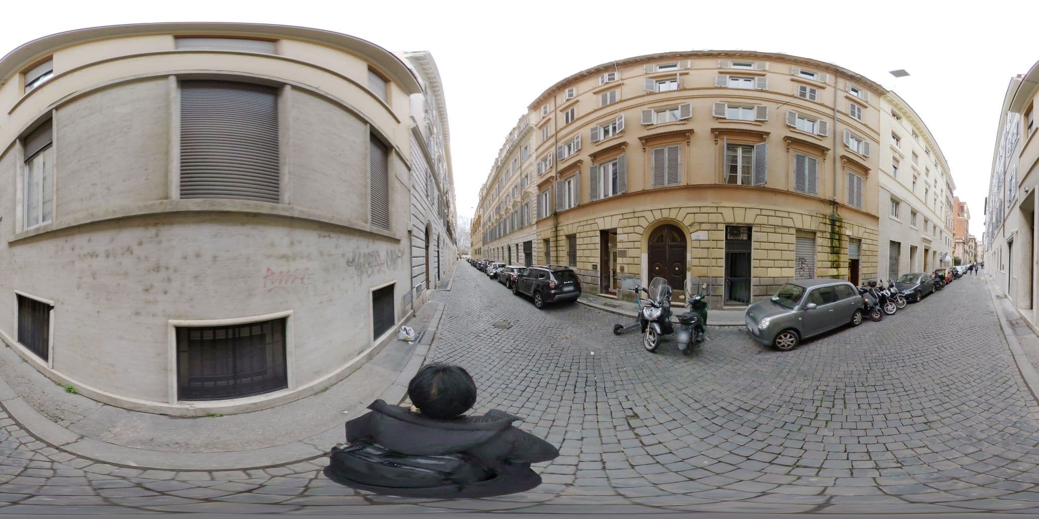 Street view near Domus Popolo, Campo Marzio — © akiyoshiii213 (CC BY-SA · Mapillary)