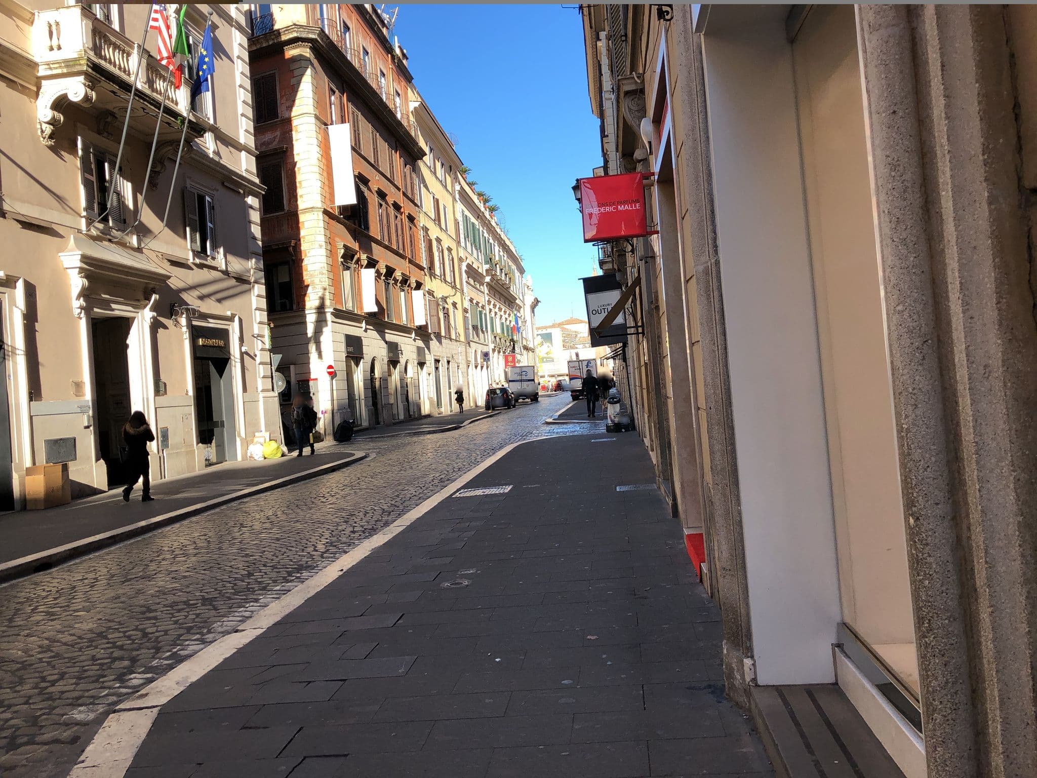 Street view near Babuino Palace & Suites Affittacamere, Campo Marzio — © peterleth (CC BY-SA · Mapillary)