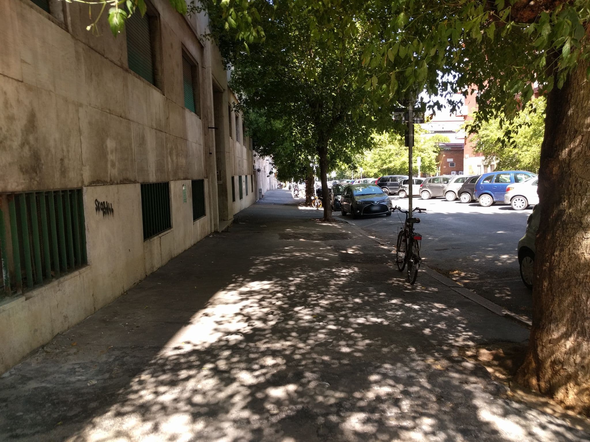 Street view near Domus Angelae, Prati — © bfg9000it (CC BY-SA · Mapillary)