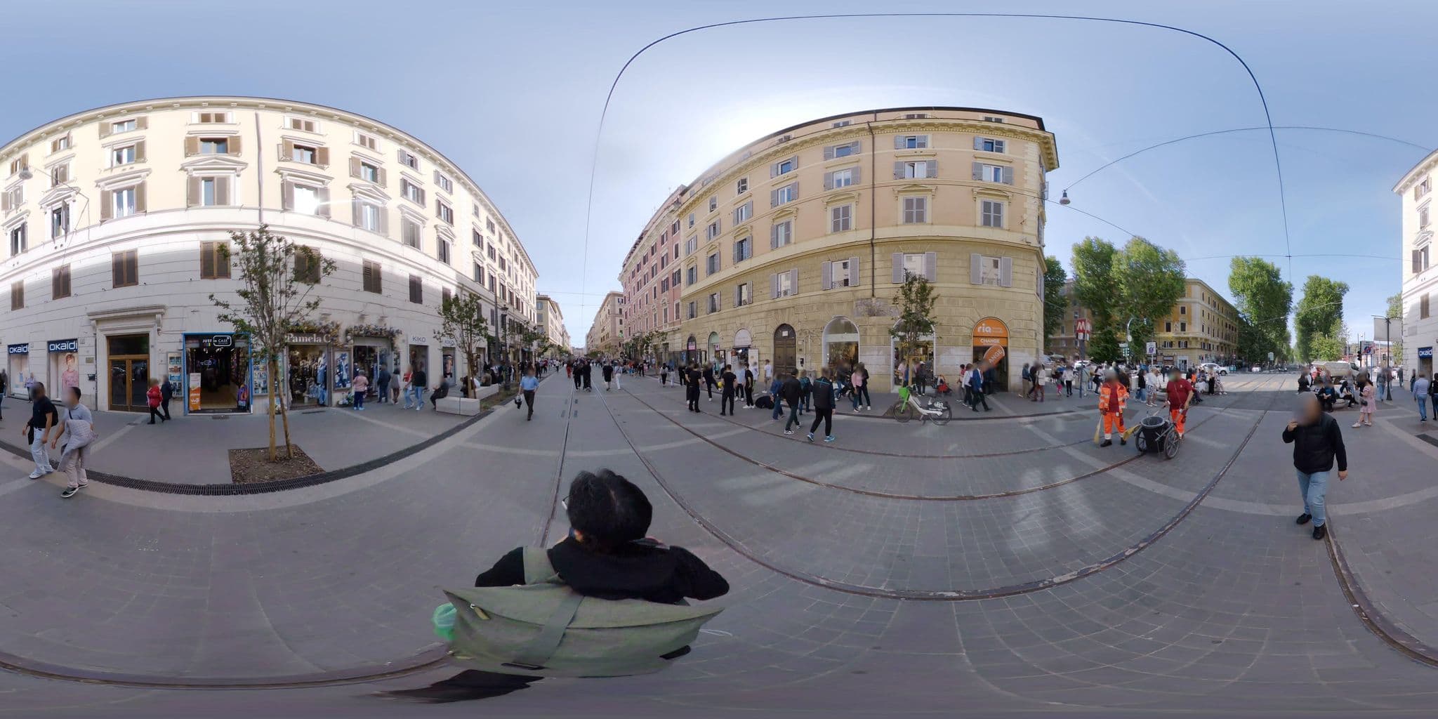 Street view near A casa di Ale e Lalla, Prati — © mapconcierge (CC BY-SA · Mapillary)