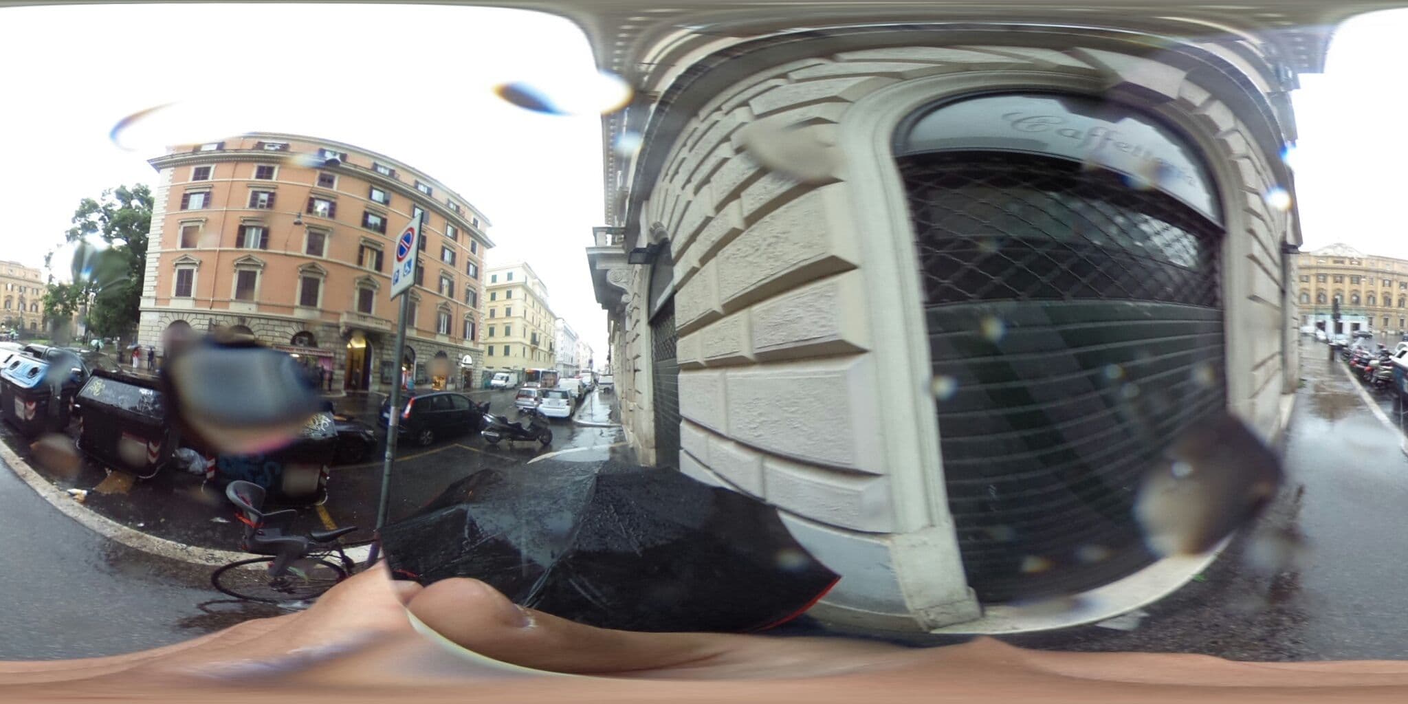 Street view near City Life Rome, Castro Pretorio — © beatoangelico (CC BY-SA · Mapillary)