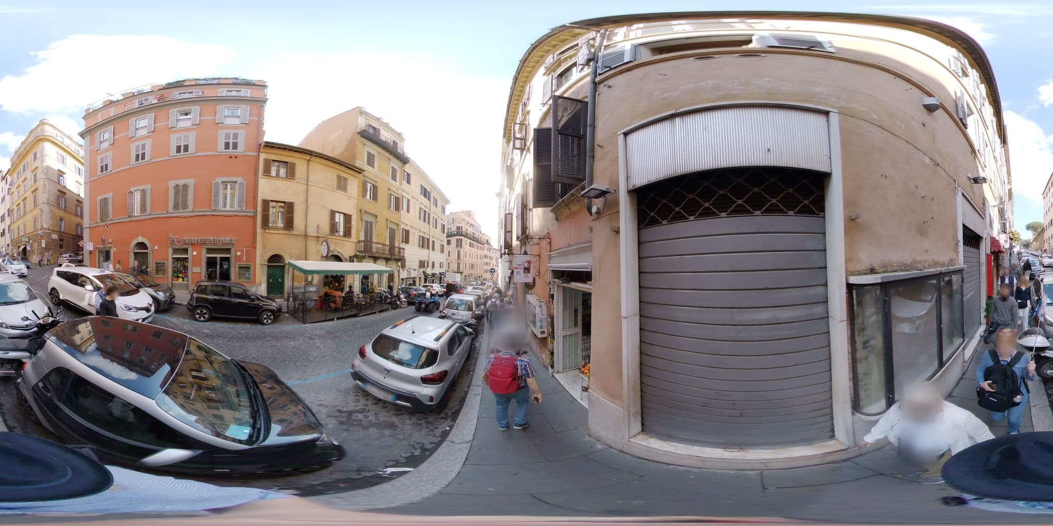Street view near Cortile House Aparthotel, Ludovisi — © stefan-RolfsRom (CC BY-SA · Mapillary)