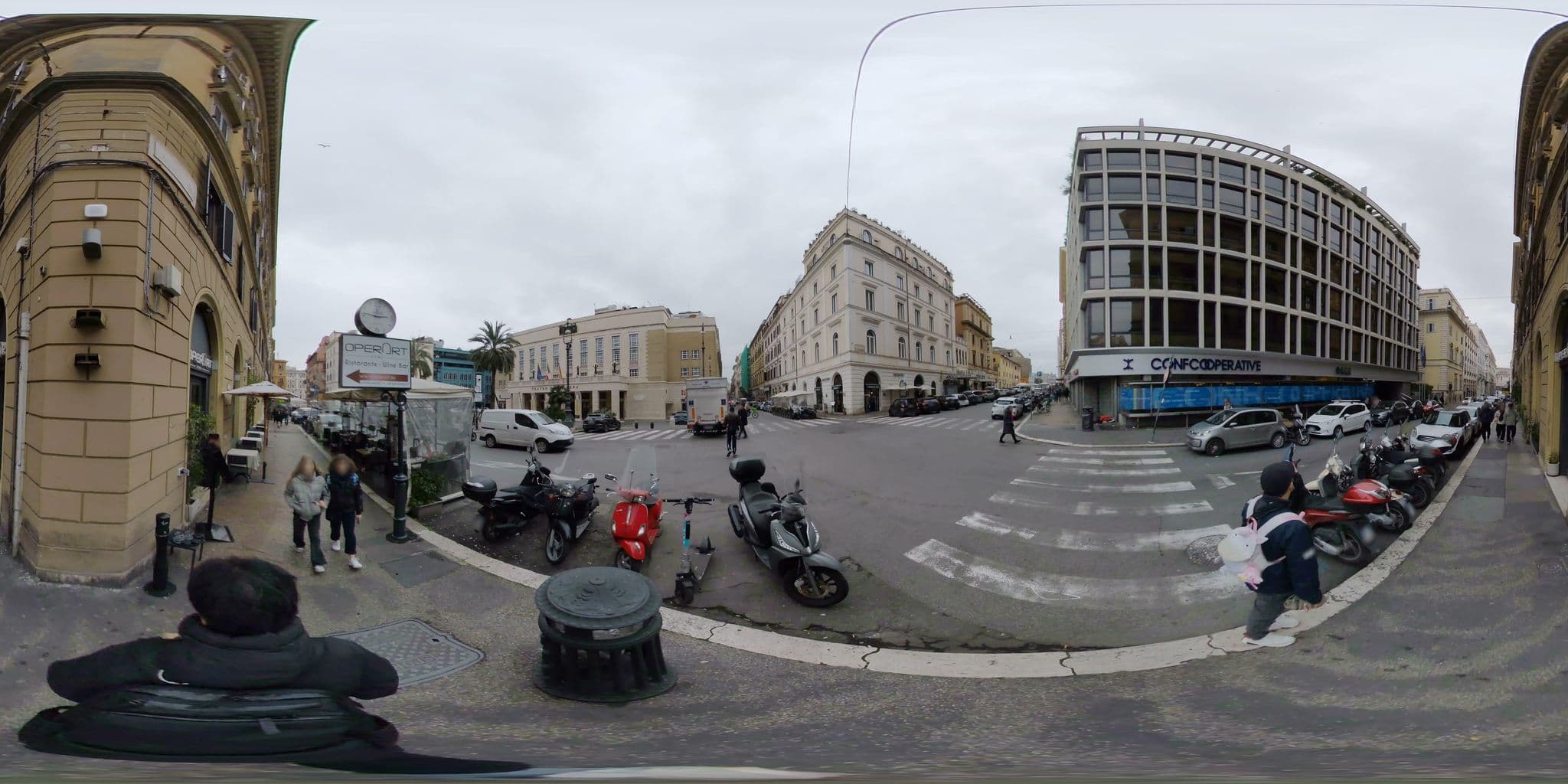Street view near Hotel Impero, Monti — © akiyoshiii213 (CC BY-SA · Mapillary)