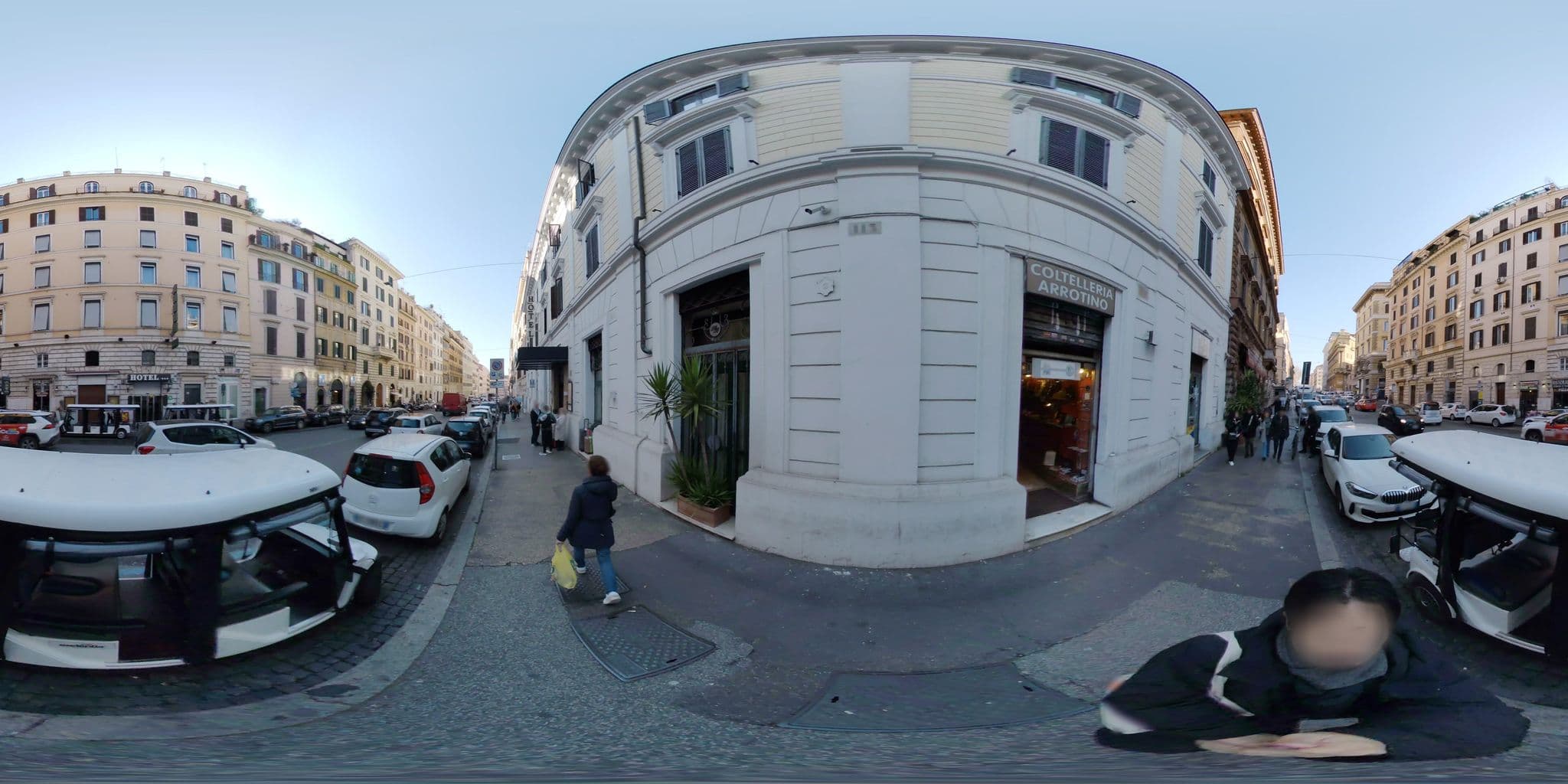 Street view near Angelini Bedrooms, Monti — © akiyoshiii213 (CC BY-SA · Mapillary)
