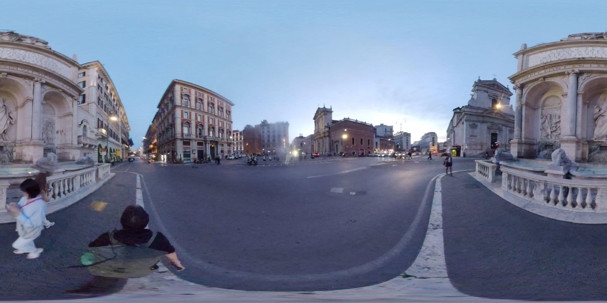 Street view near Moses Fountain Hotel, Ludovisi — © mapconcierge (CC BY-SA · Mapillary)