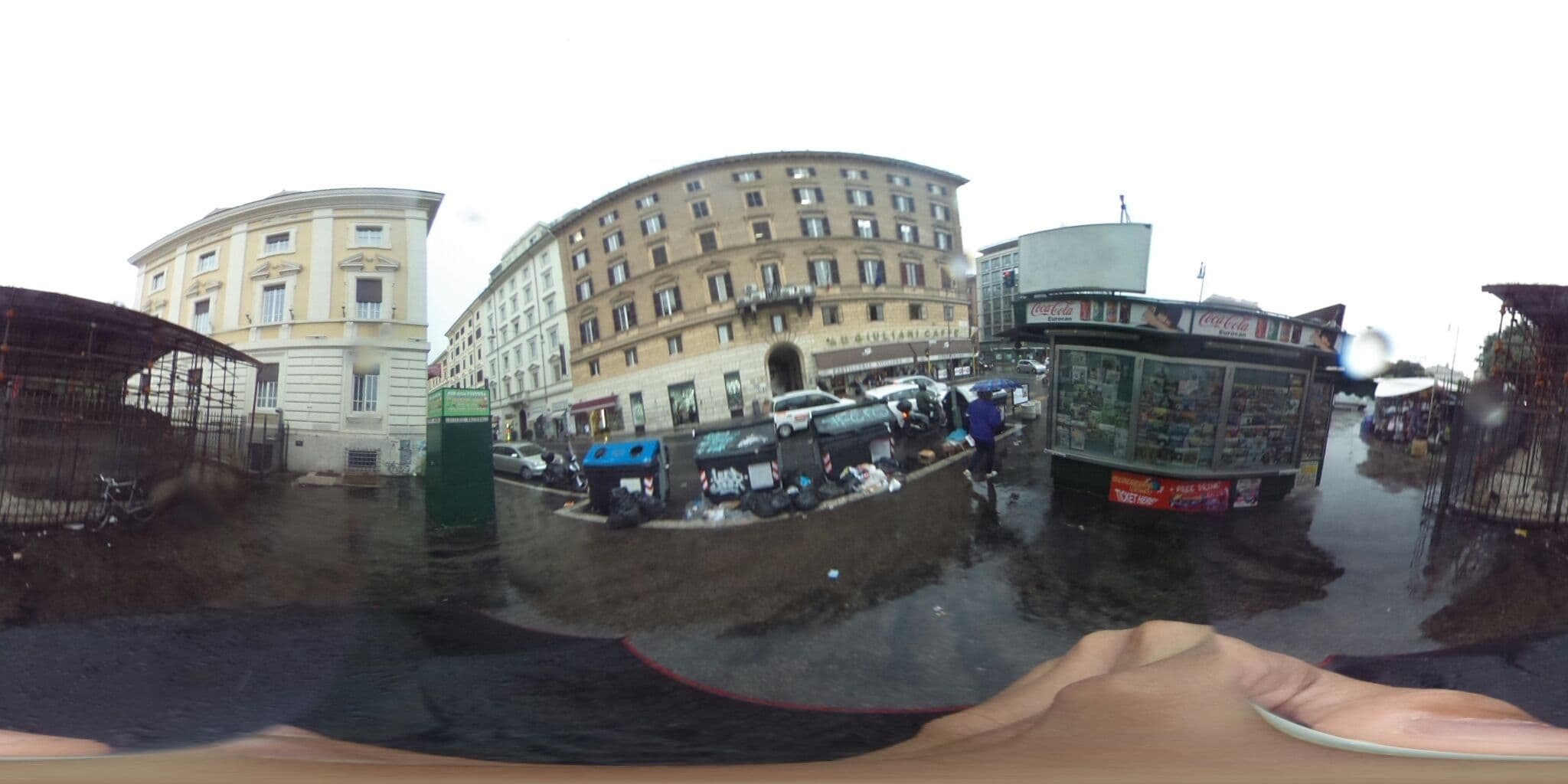Street view near Hotel Palazzo Montemartini, Castro Pretorio — © beatoangelico (CC BY-SA · Mapillary)