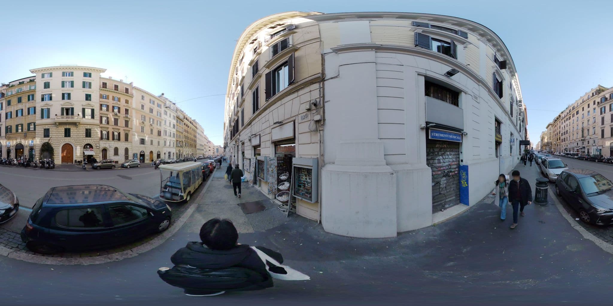 Street view near B&B Zolilla, Monti — © akiyoshiii213 (CC BY-SA · Mapillary)