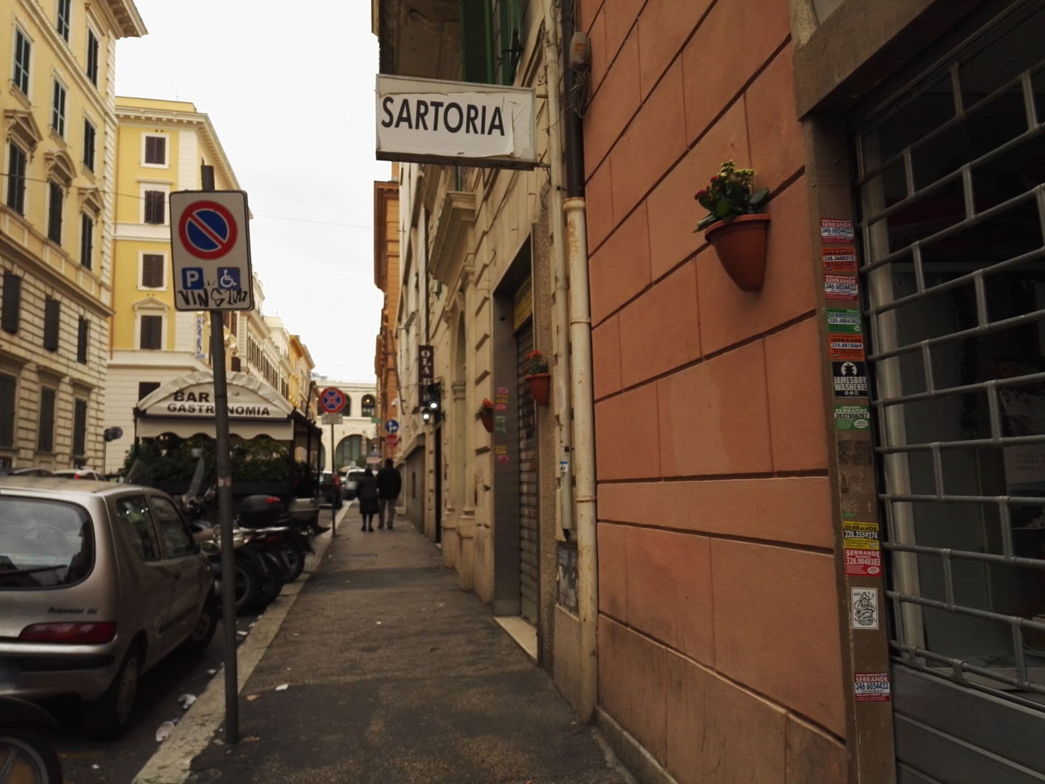 Street view near In City, Castro Pretorio — © marcuscalabresus (CC BY-SA · Mapillary)