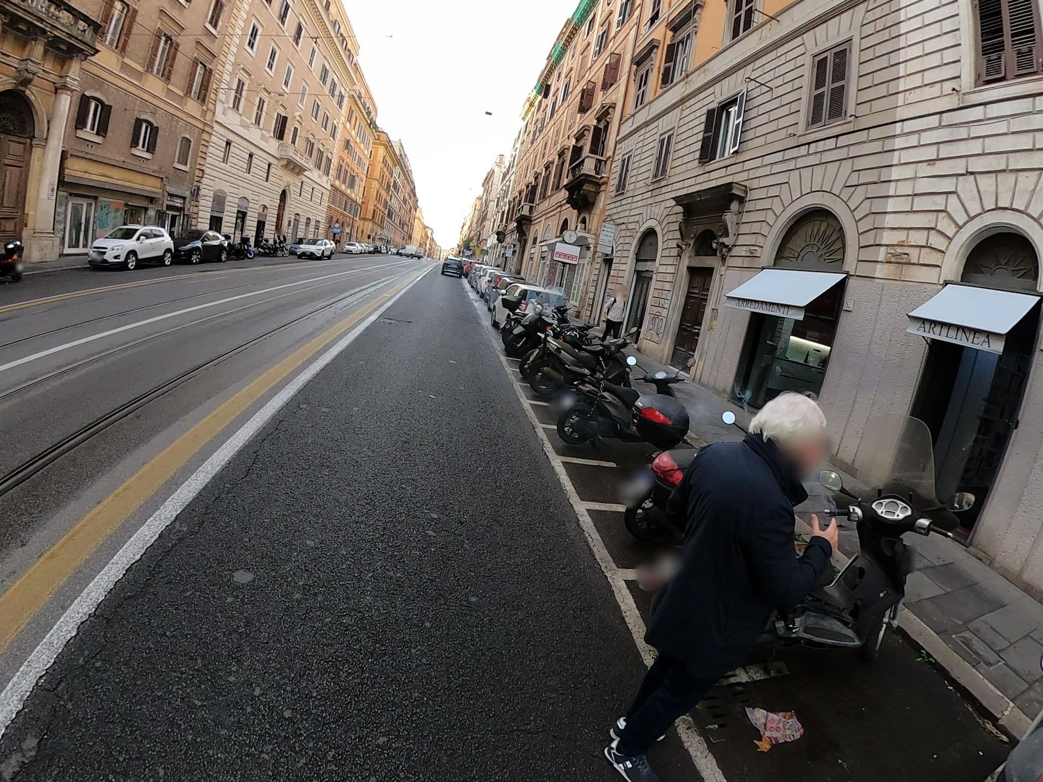 Street view near Stella Magica Hotel, Monti — © alesarrett (CC BY-SA · Mapillary)