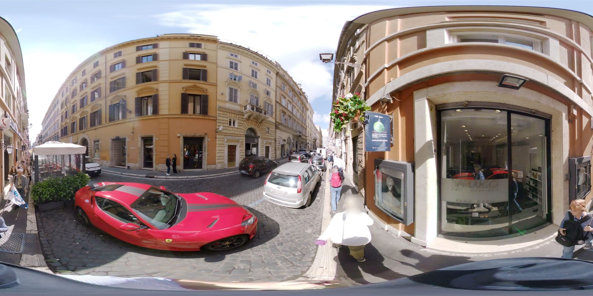 Street view near Residenza Piranesi Boutique Hotel, Ludovisi — © stefan-RolfsRom (CC BY-SA · Mapillary)