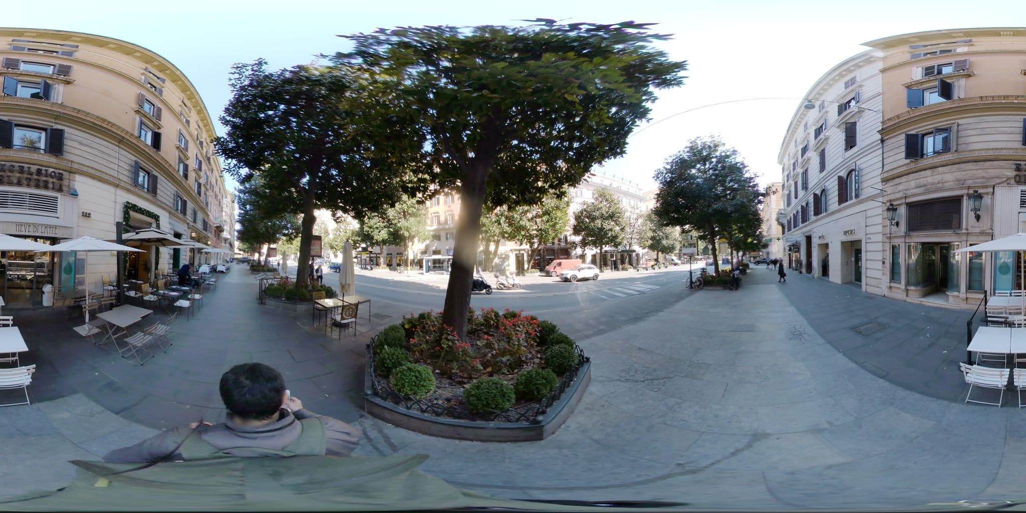 Street view near Remarhotels SRL, Ludovisi — © mapconcierge (CC BY-SA · Mapillary)