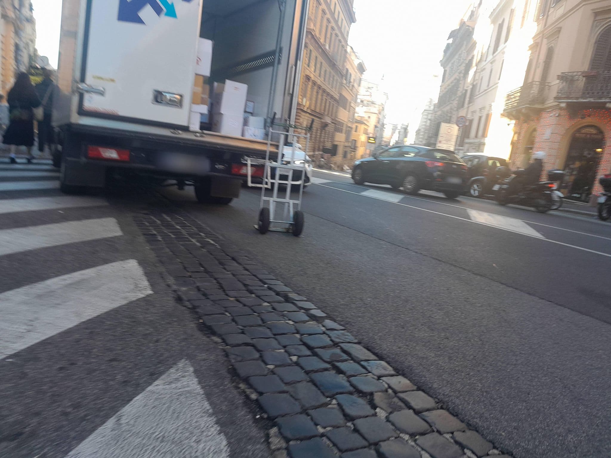 Street view near Elle Cavour Guest House, Monti — © omfg_notpr (CC BY-SA · Mapillary)