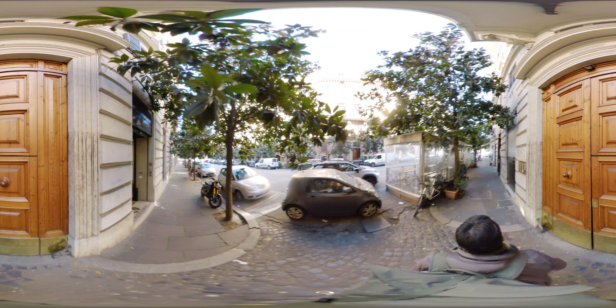 Street view near Casa Tua sul Tetto di Roma, Monti — © mapconcierge (CC BY-SA · Mapillary)