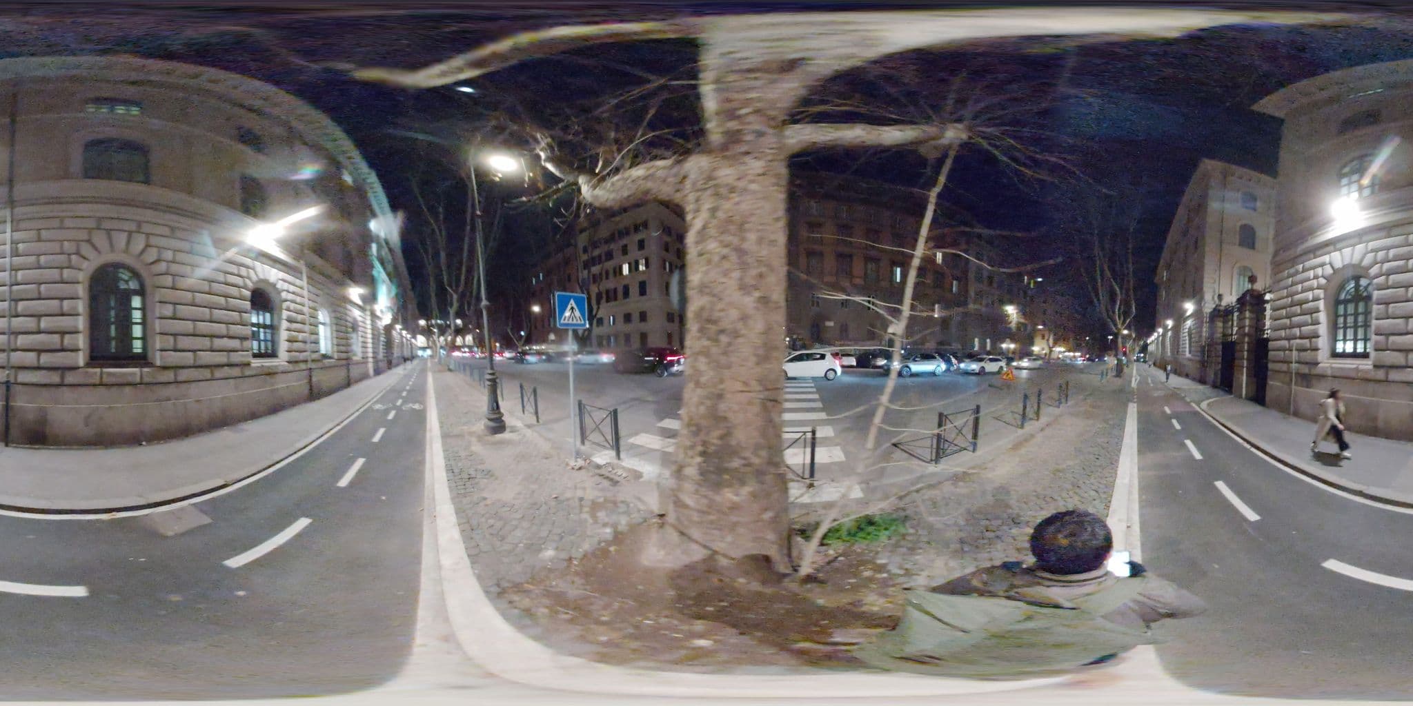 Street view near B&B Galaxy, Castro Pretorio — © mapconcierge (CC BY-SA · Mapillary)