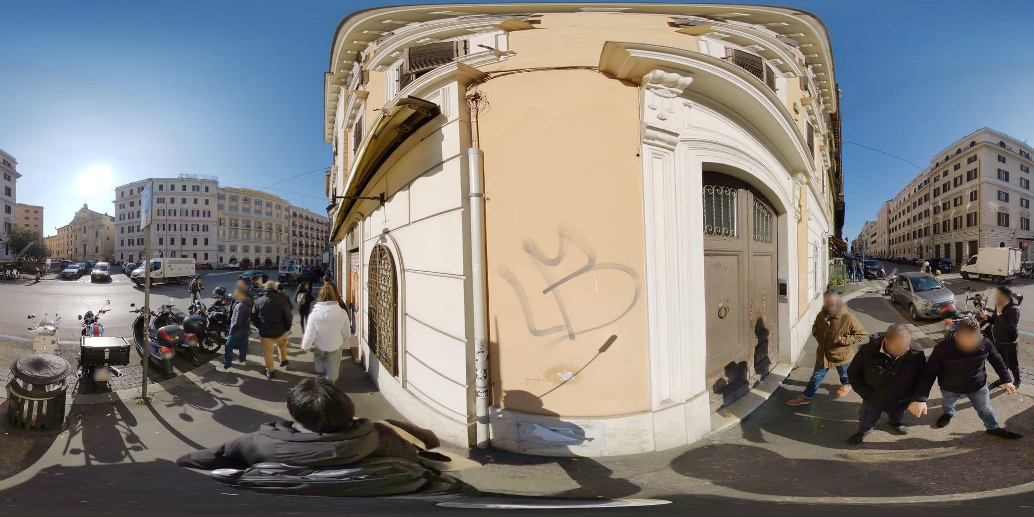 Street view near The K Boutique Hotel, Monti — © akiyoshiii213 (CC BY-SA · Mapillary)
